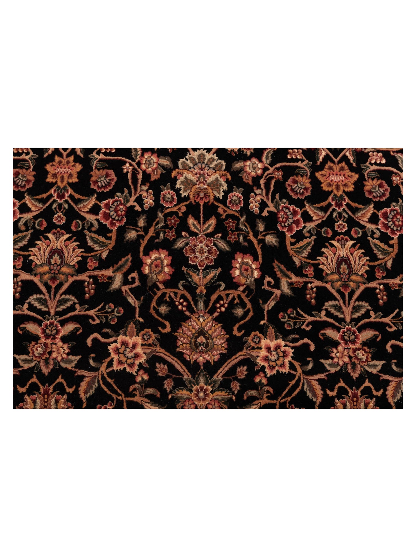 Magnolia 94298 Black Beige 8.9x12.1 Hand Knotted Rug