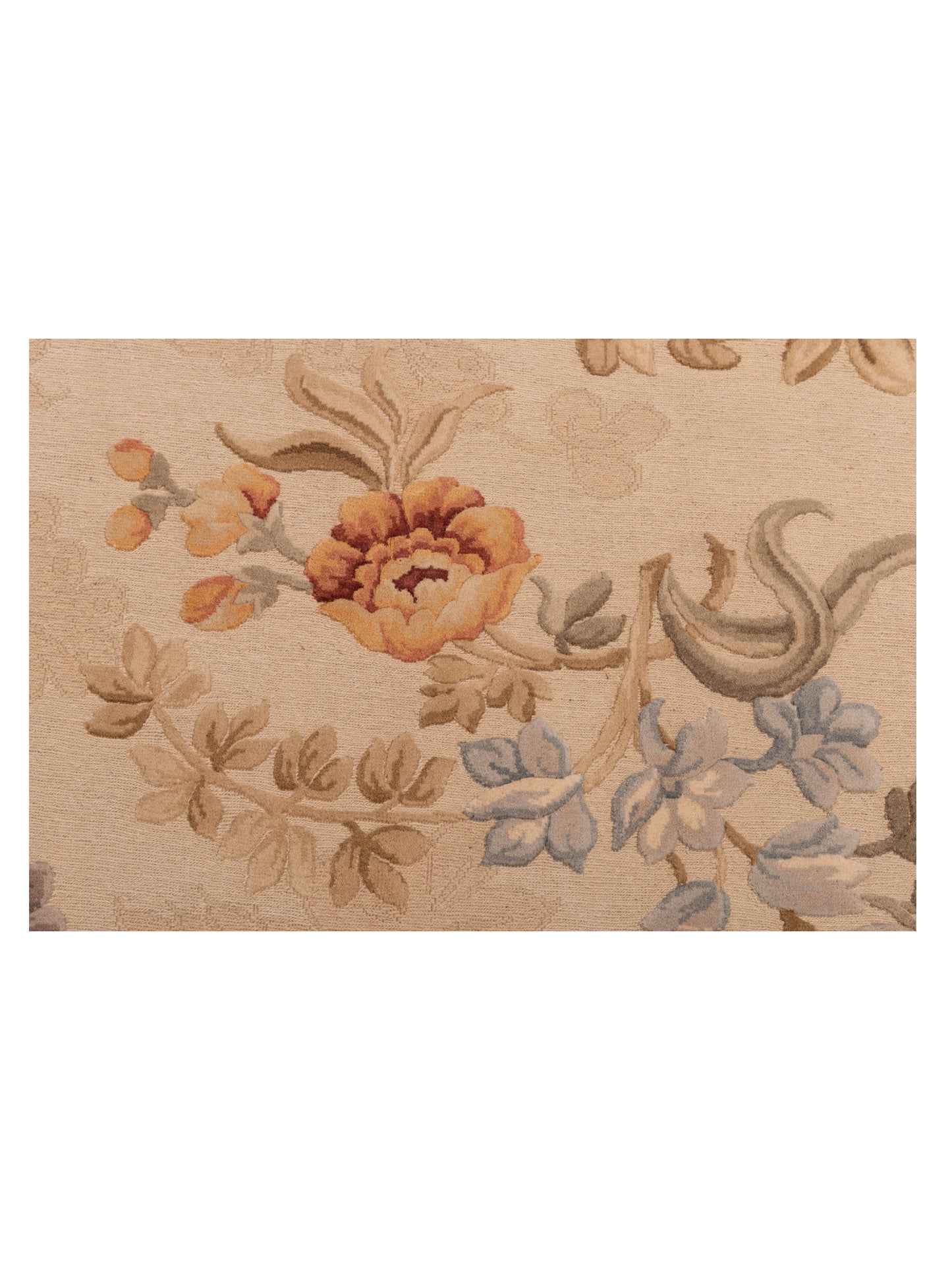 Savannorie 94363 Beige Beige 8.10x11.10 Hand Knotted Rug