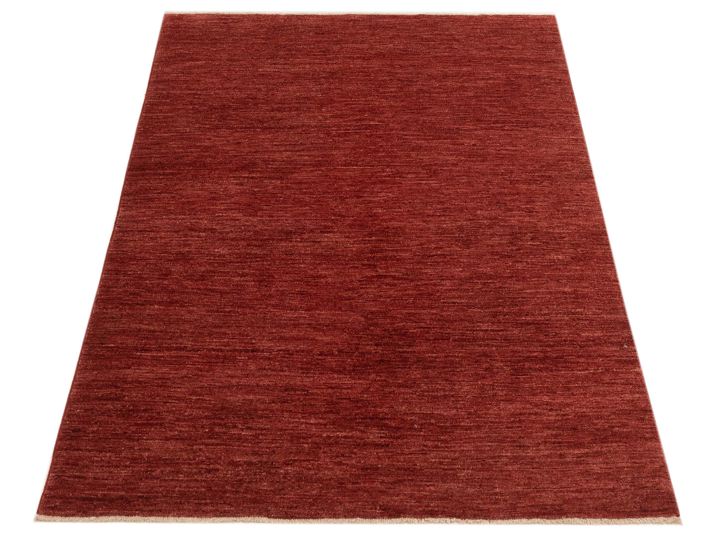 Gabbeh 94843 Red 5x6.6 Hand Knotted Rug