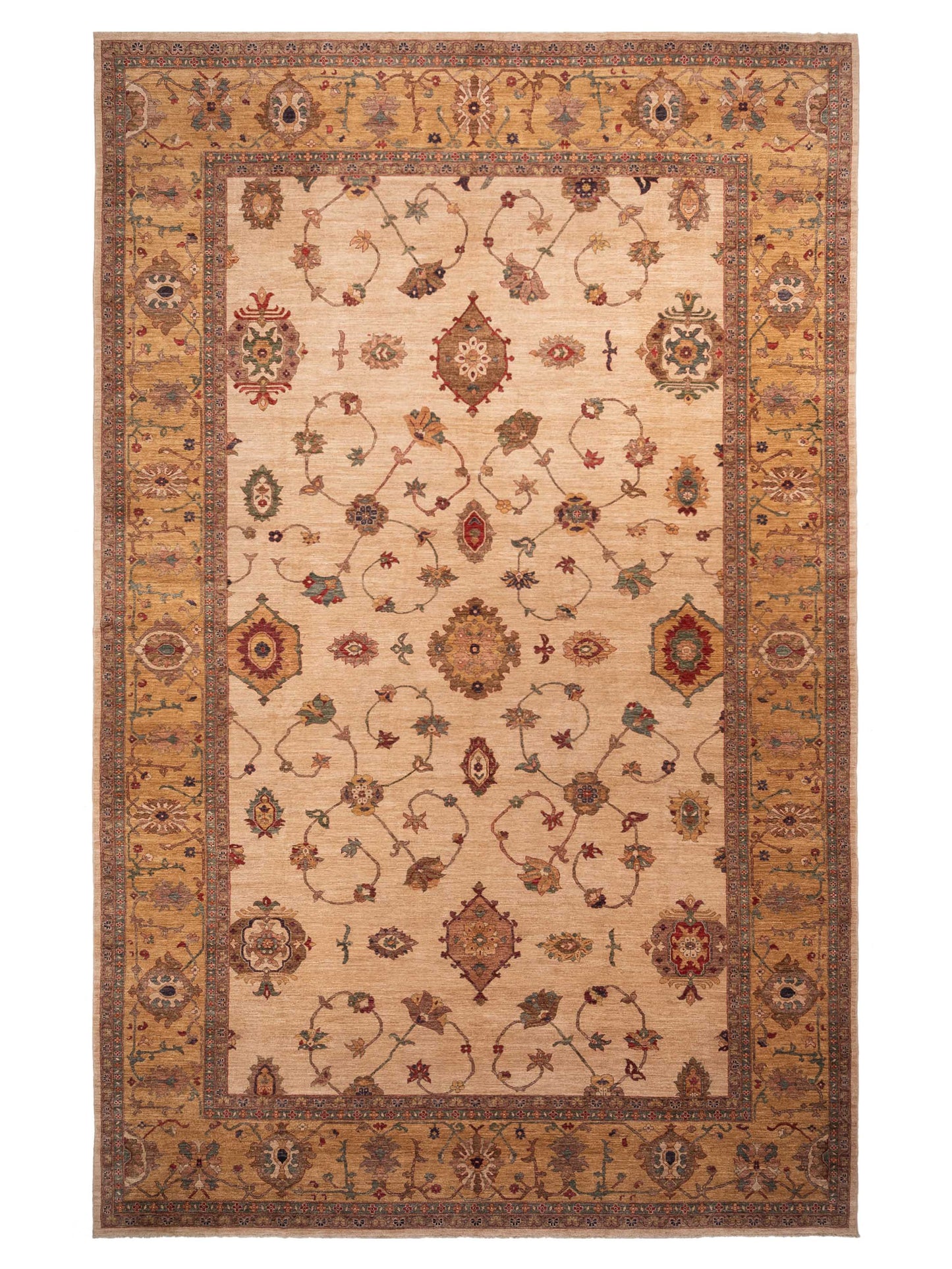 Pasha Elvan Ivory Gold Traditional