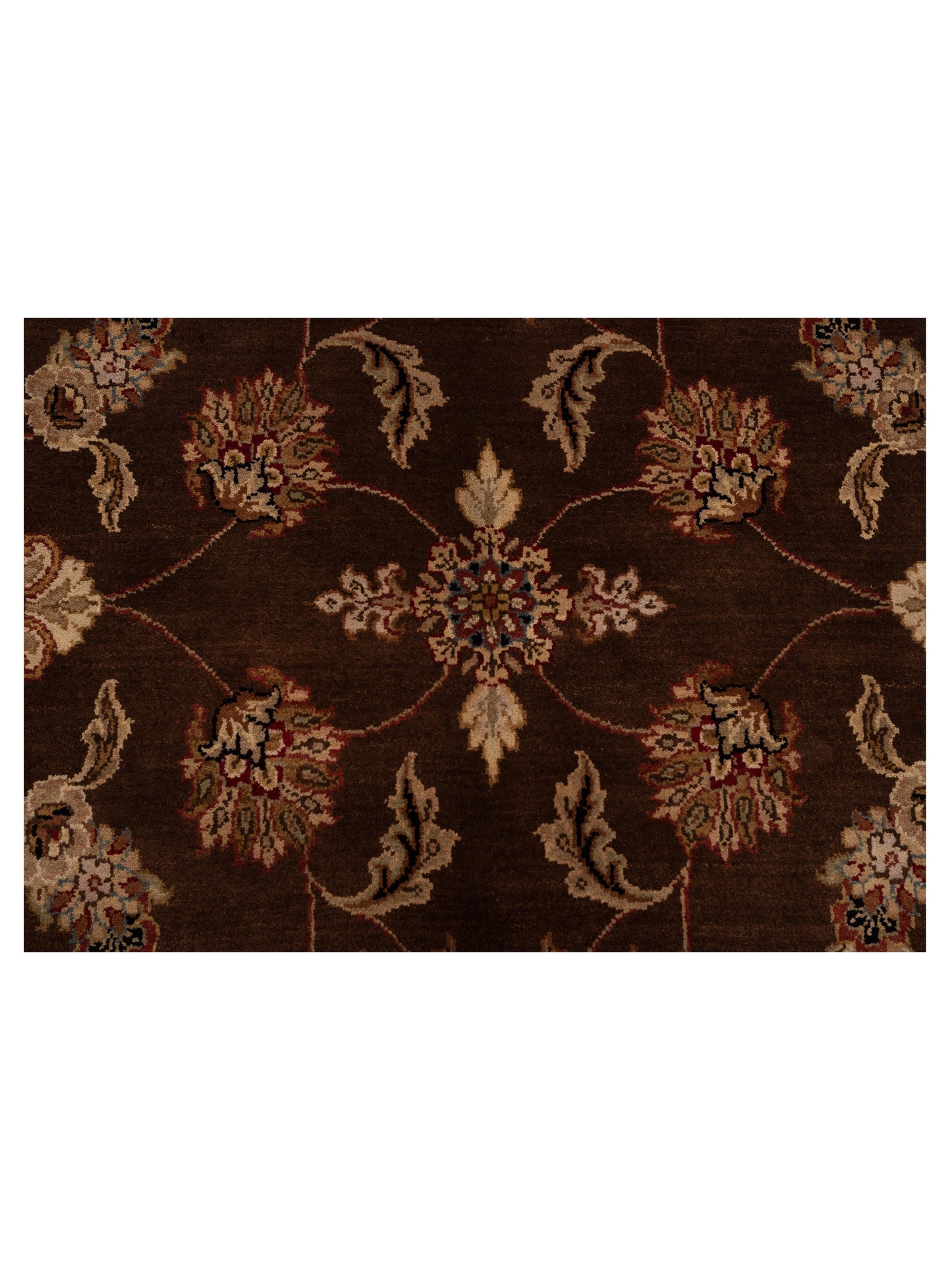 Royal 95474 Brown Gold 8x10 Hand Knotted Rug