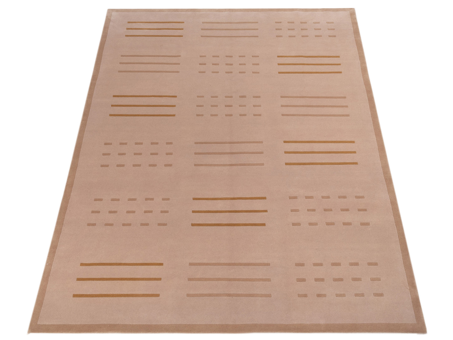 Himalayan 96090 Taupe 8.4x11.4 Hand Knotted Rug