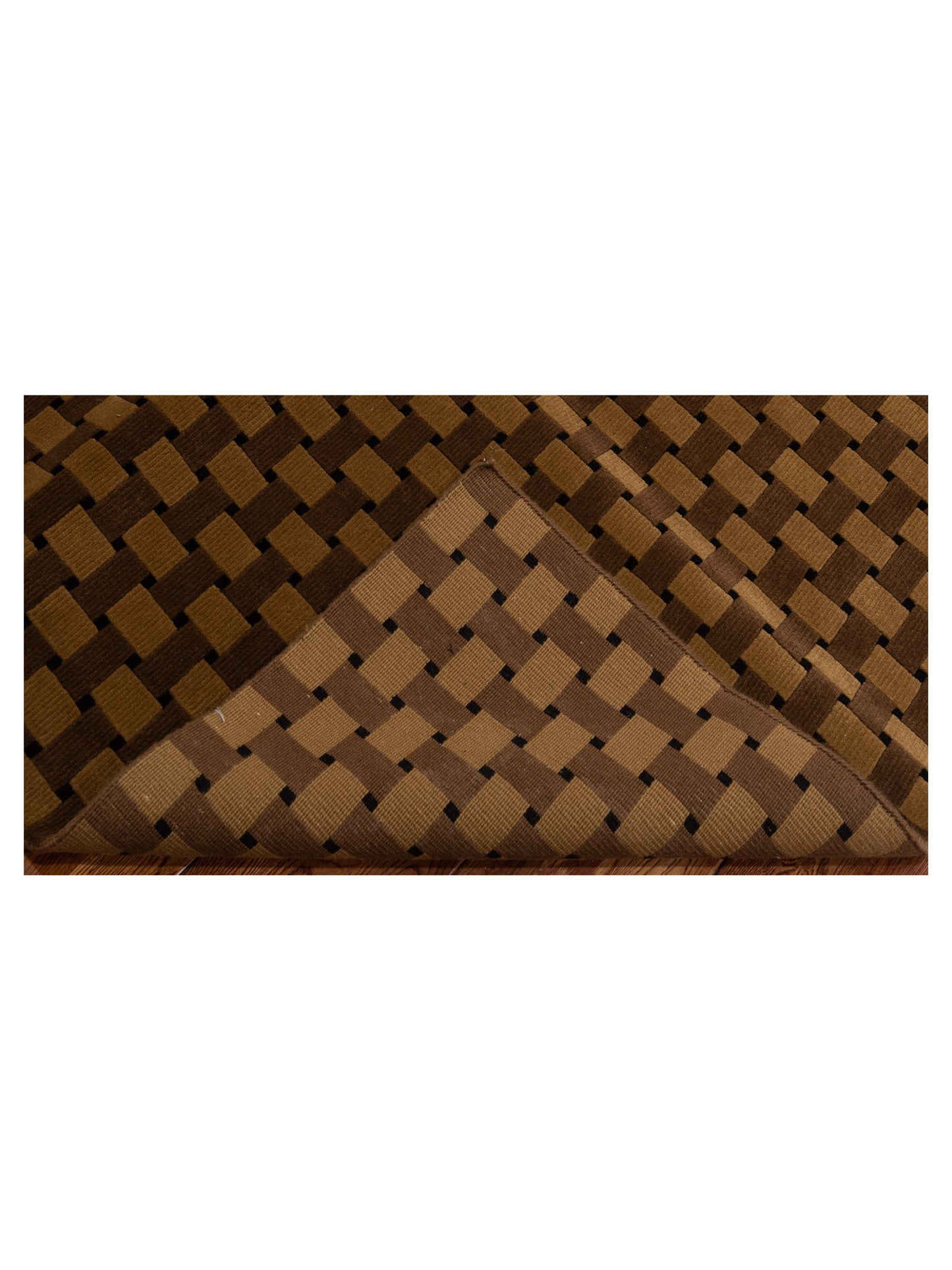 Himalayan 96099 Brown Gold 8.1x9.10 Hand Knotted Rug
