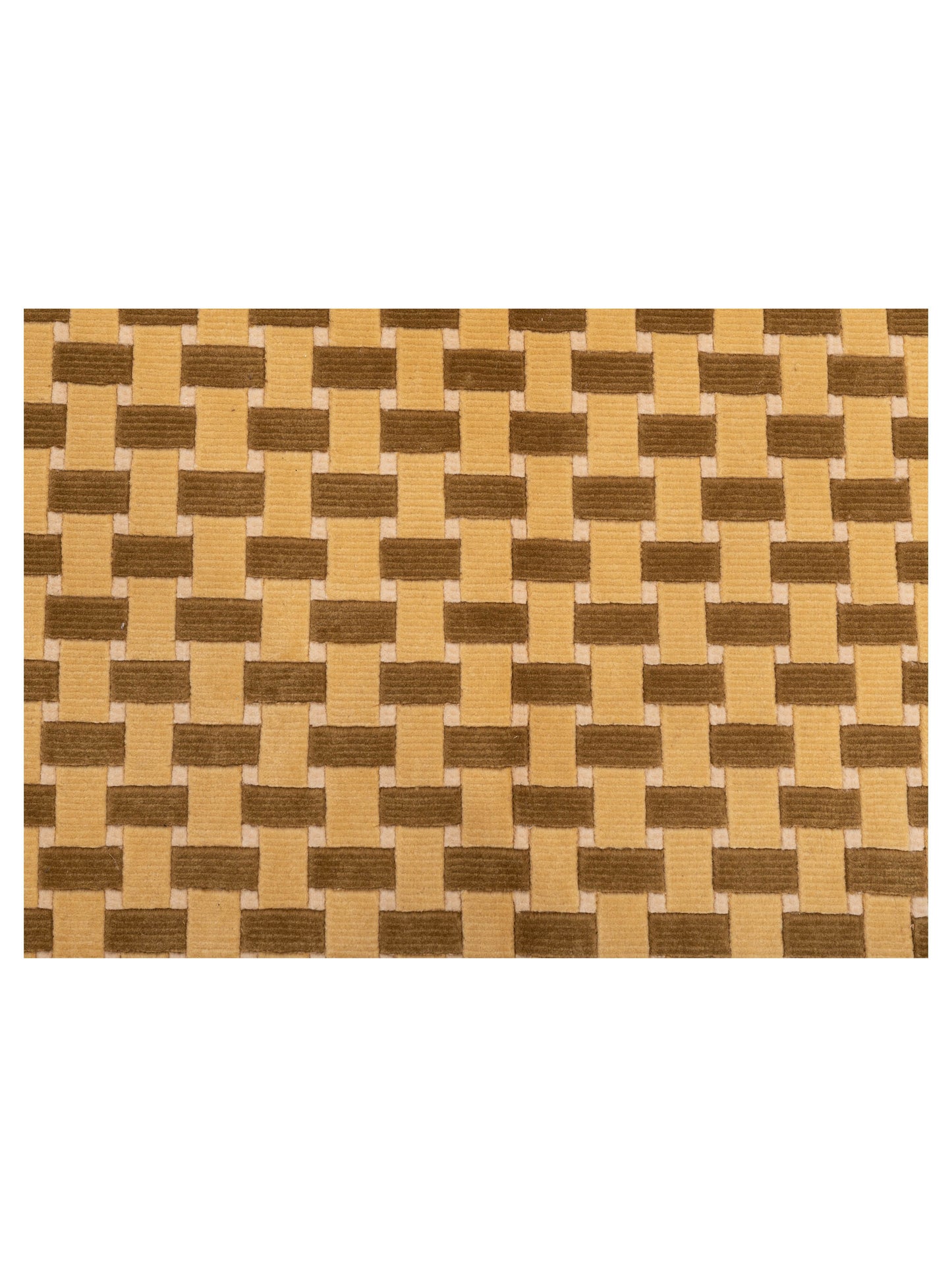 Himalayan 96102 Gold Olive 8.1x9.9 Hand Knotted Rug