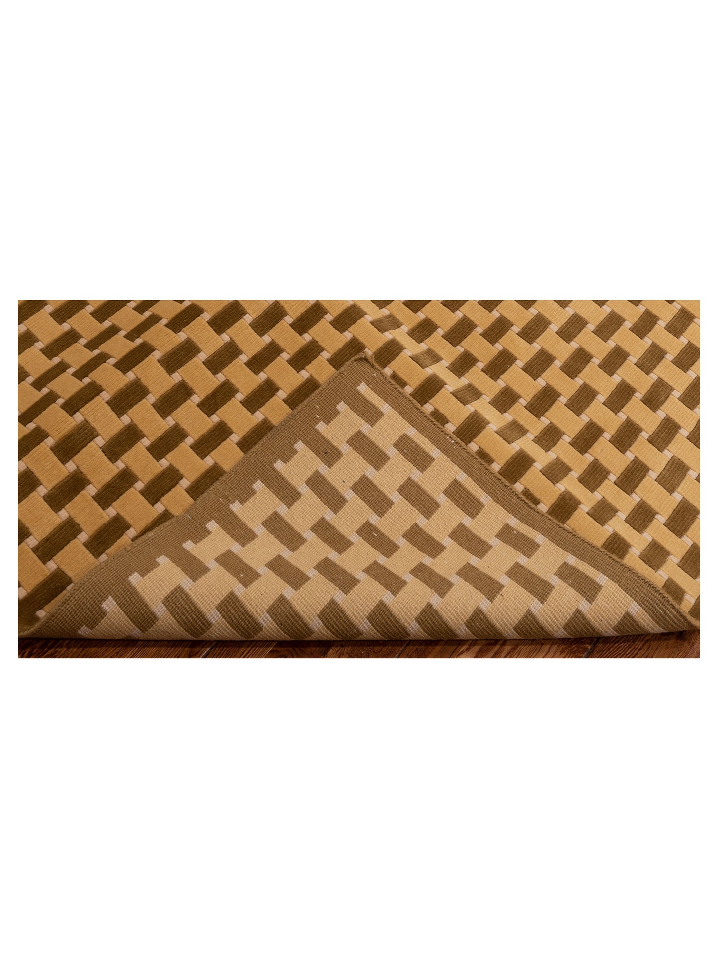 Himalayan 96102 Gold Olive 8.1x9.9 Hand Knotted Rug