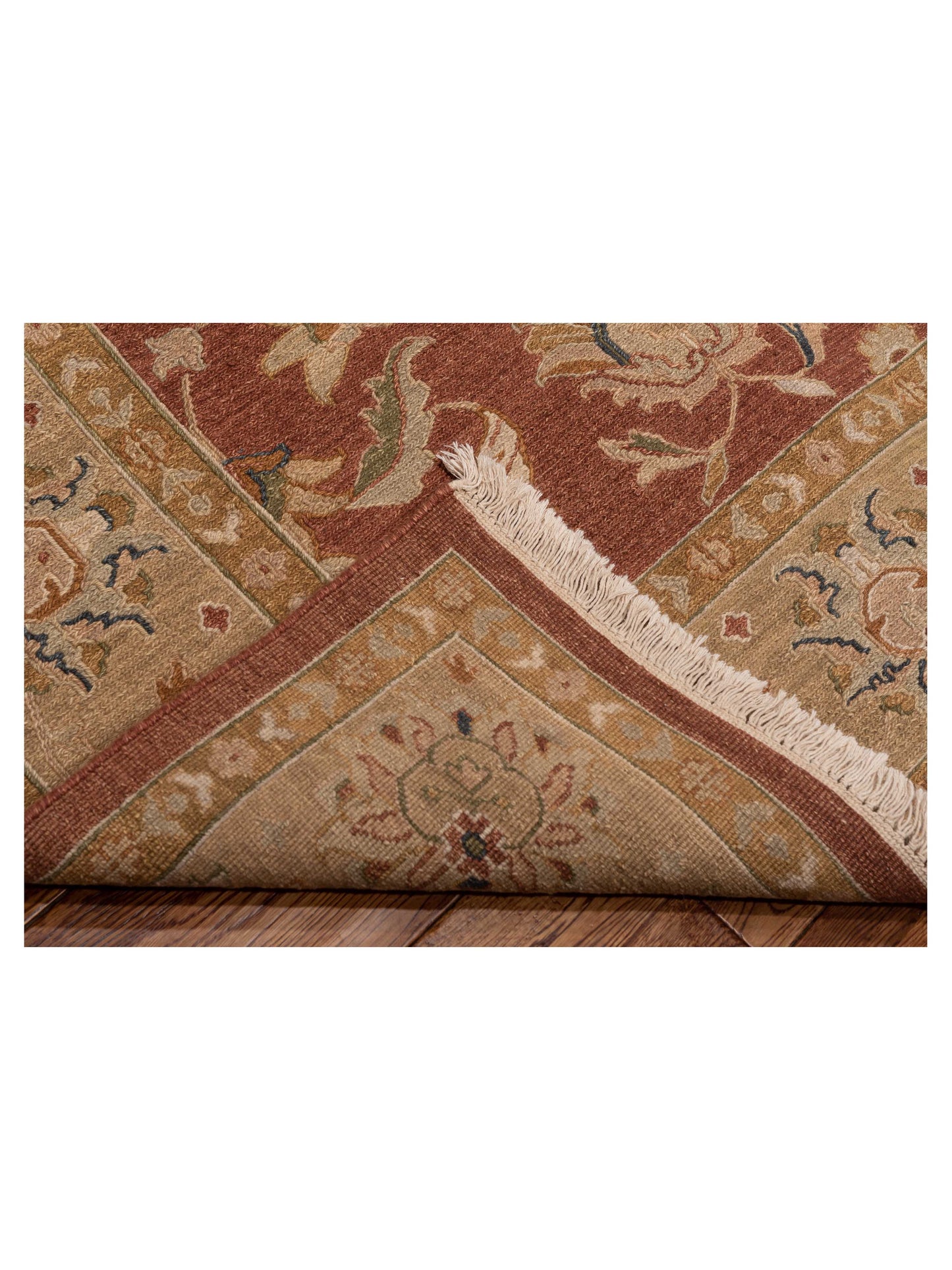 Soumak 96141 Rust Brown 7.11x9.10 Hand Woven Rug