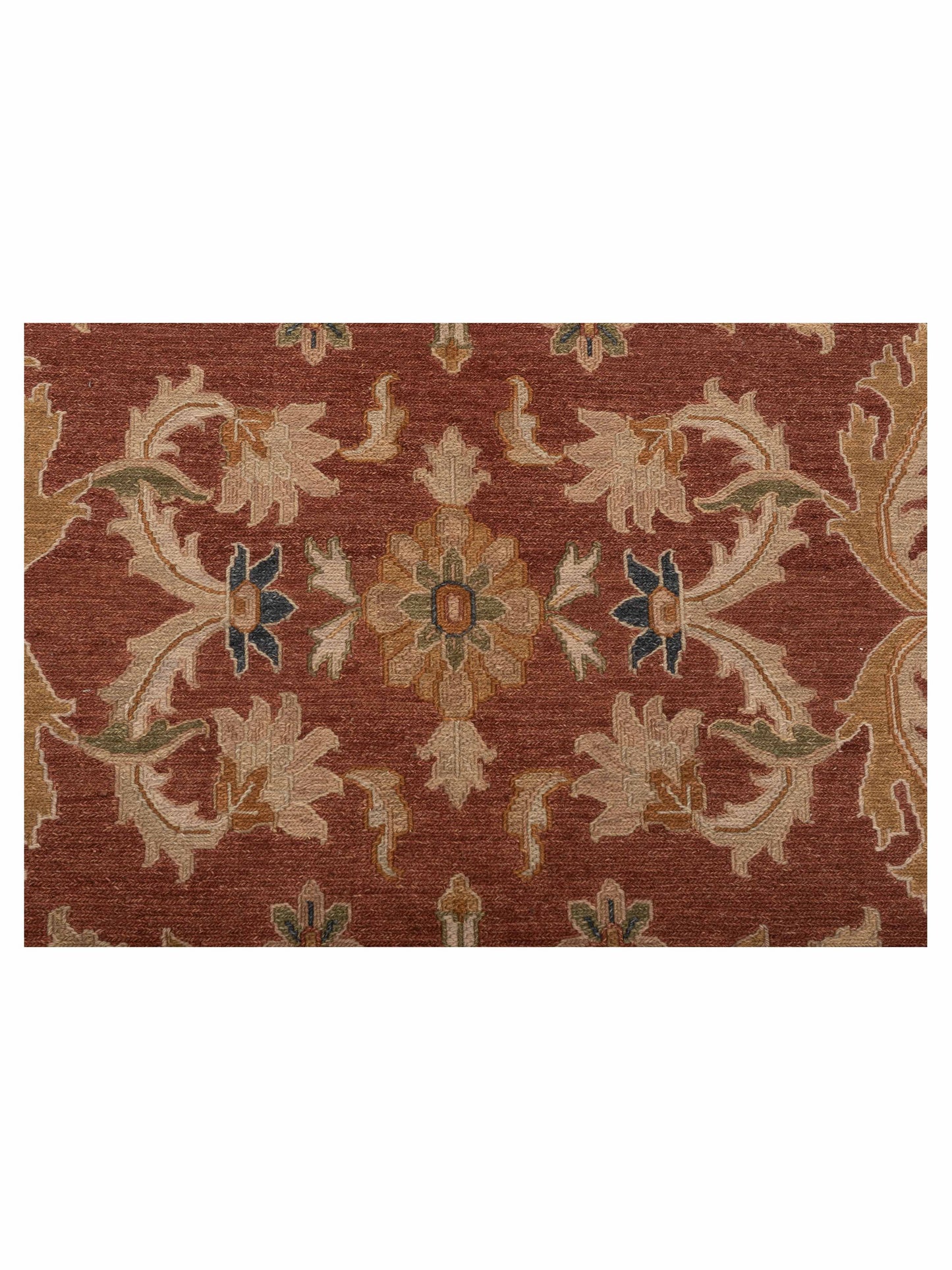 Soumak 96141 Rust Brown 7.11x9.10 Hand Woven Rug