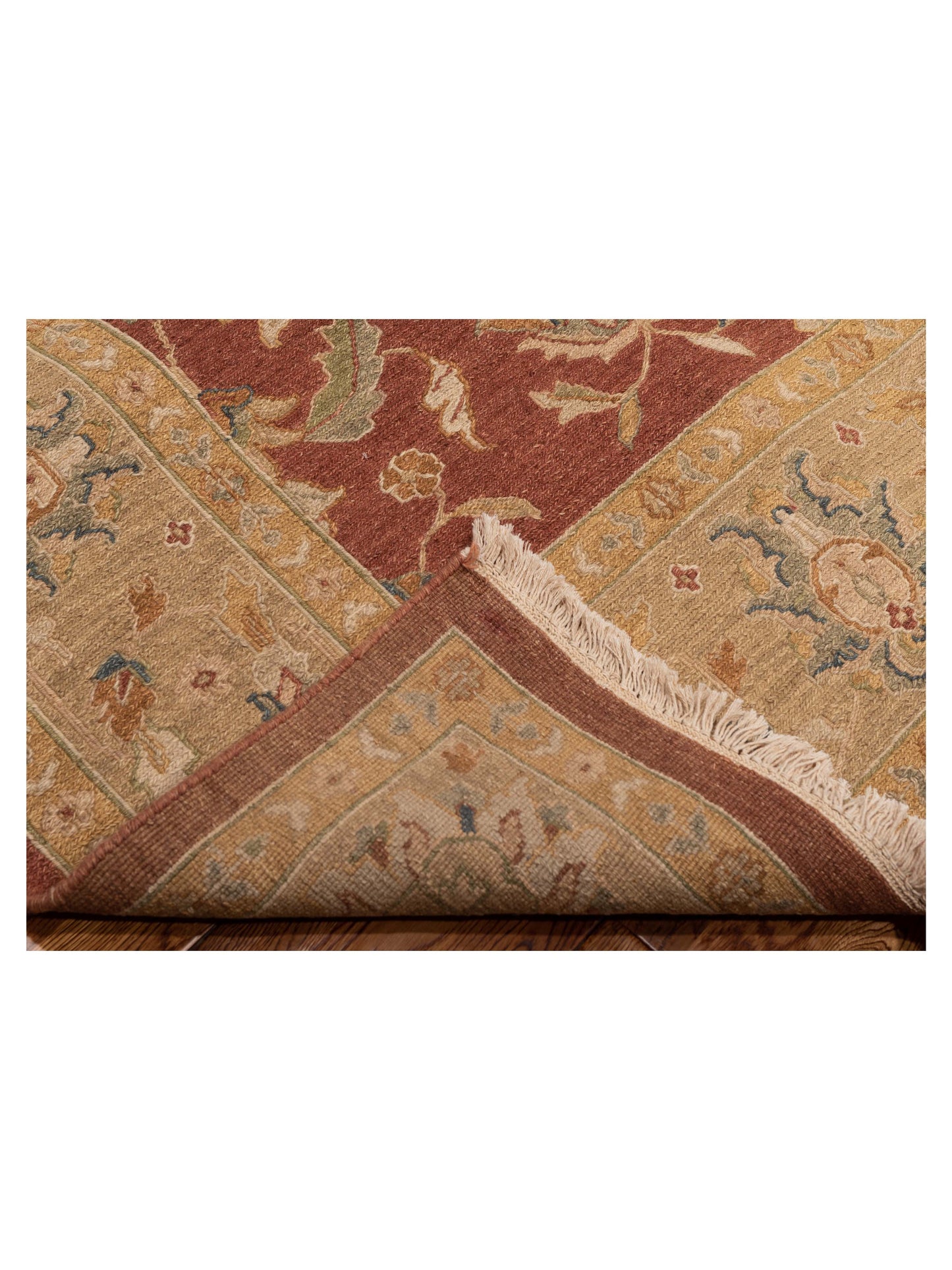 Soumak 96145 Rust Gold 7.10x10 Hand Woven Rug