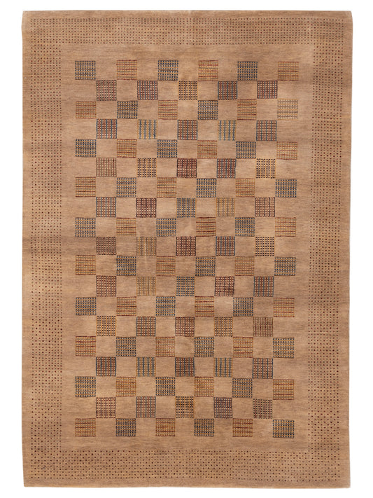 Rajpur Gabbeh  Brown  Contemporary