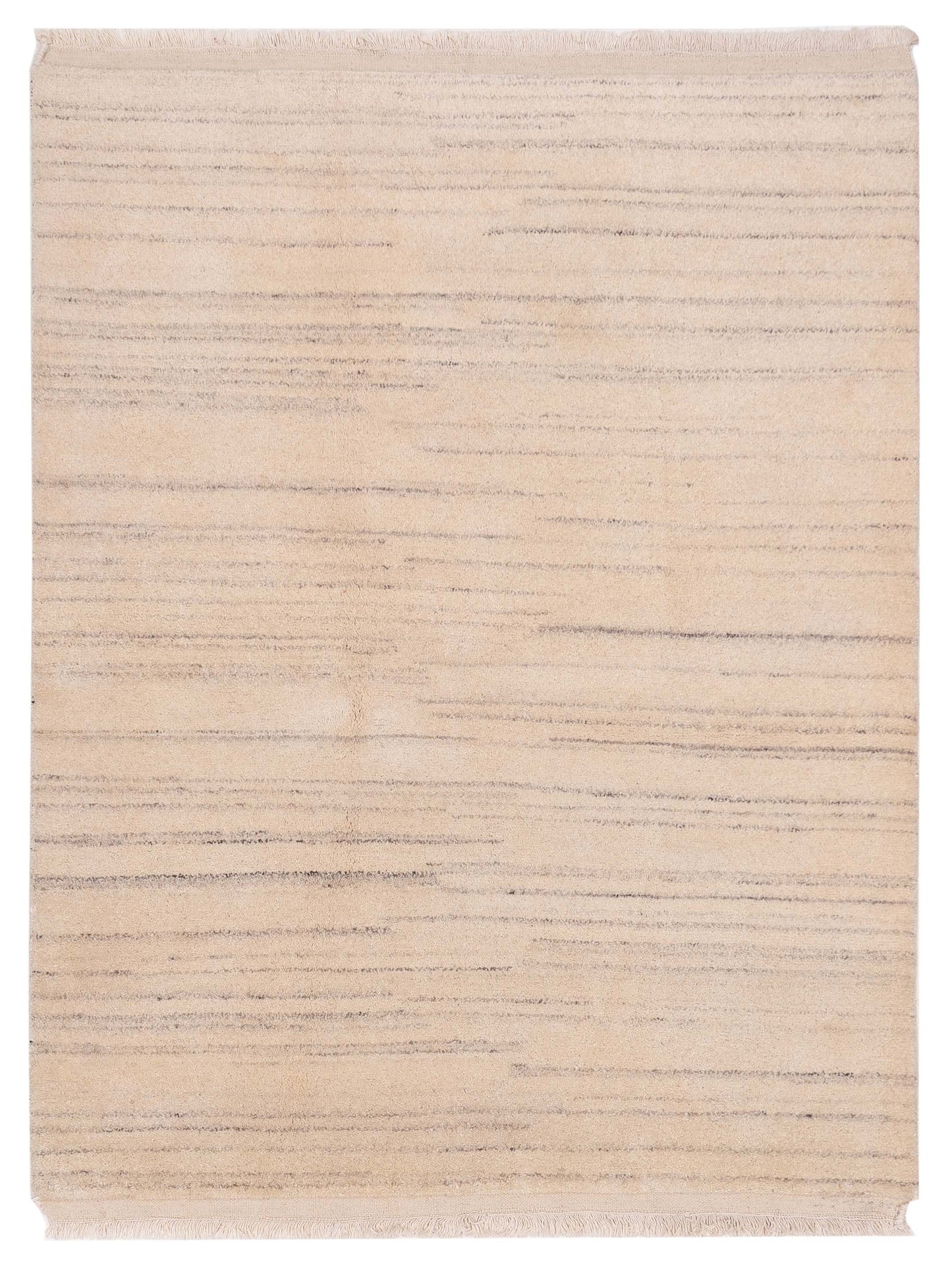 Rajpur Gabbeh Ivory Ivory Contemporary