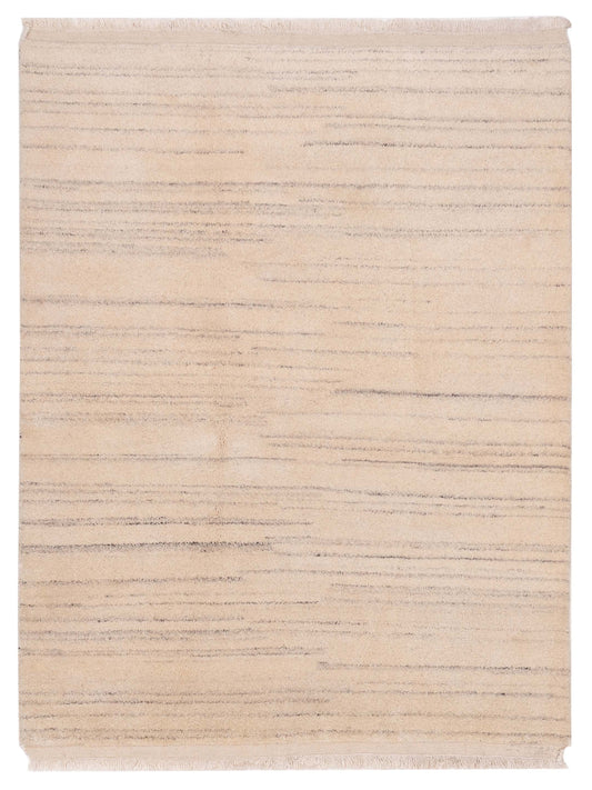 Rajpur Gabbeh  Ivory Ivory Contemporary