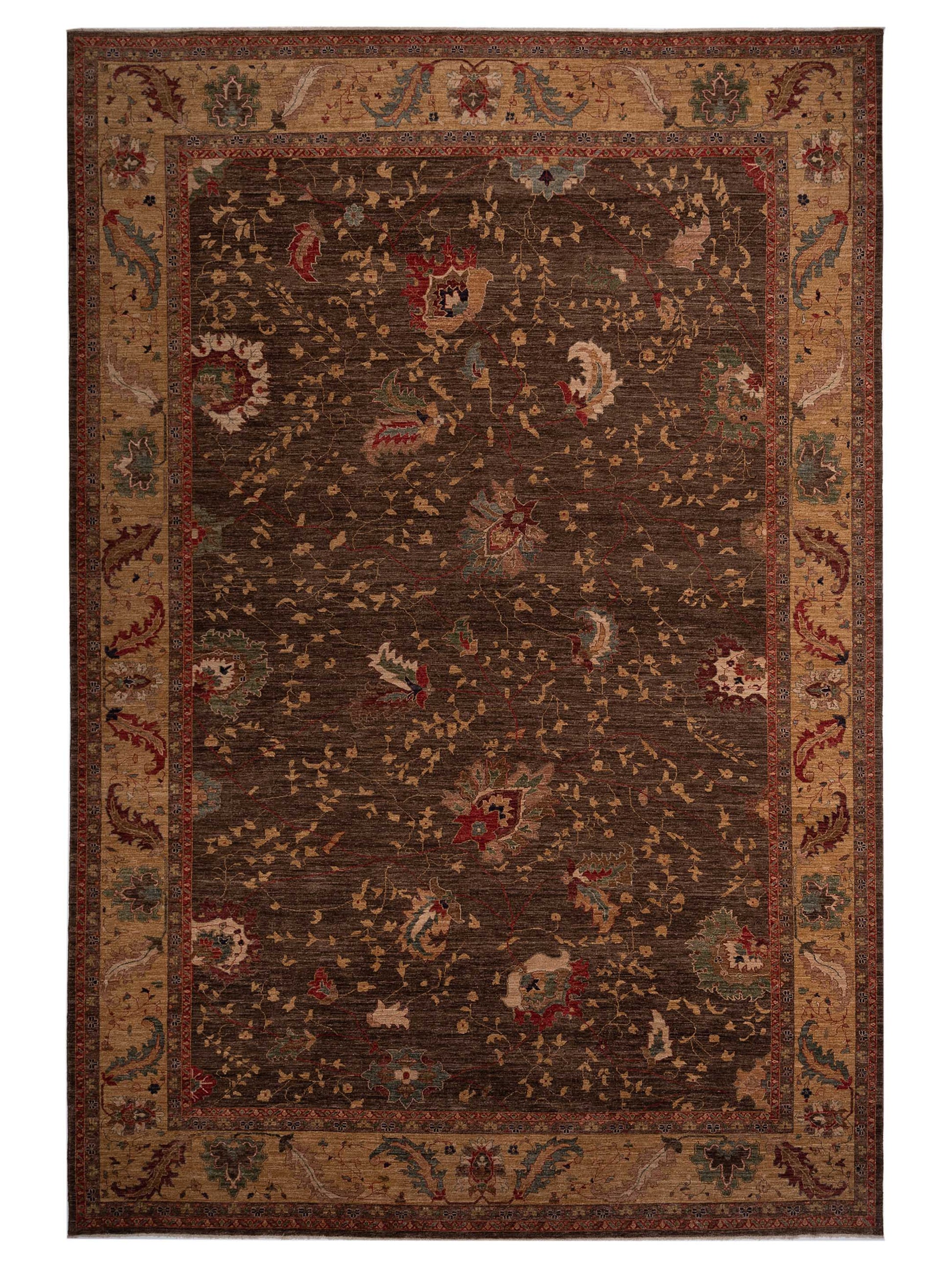 Pasha Elvan  Dark Brown Gold Traditional