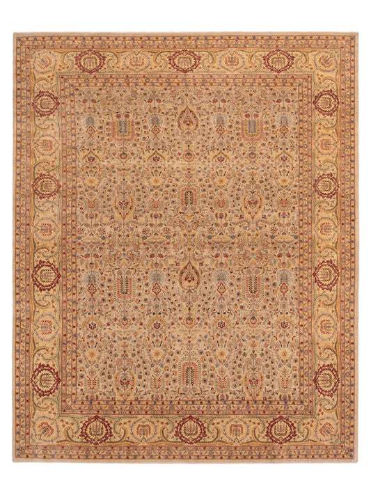 Rajpur Haji Jalili  Cream Gold Transitional