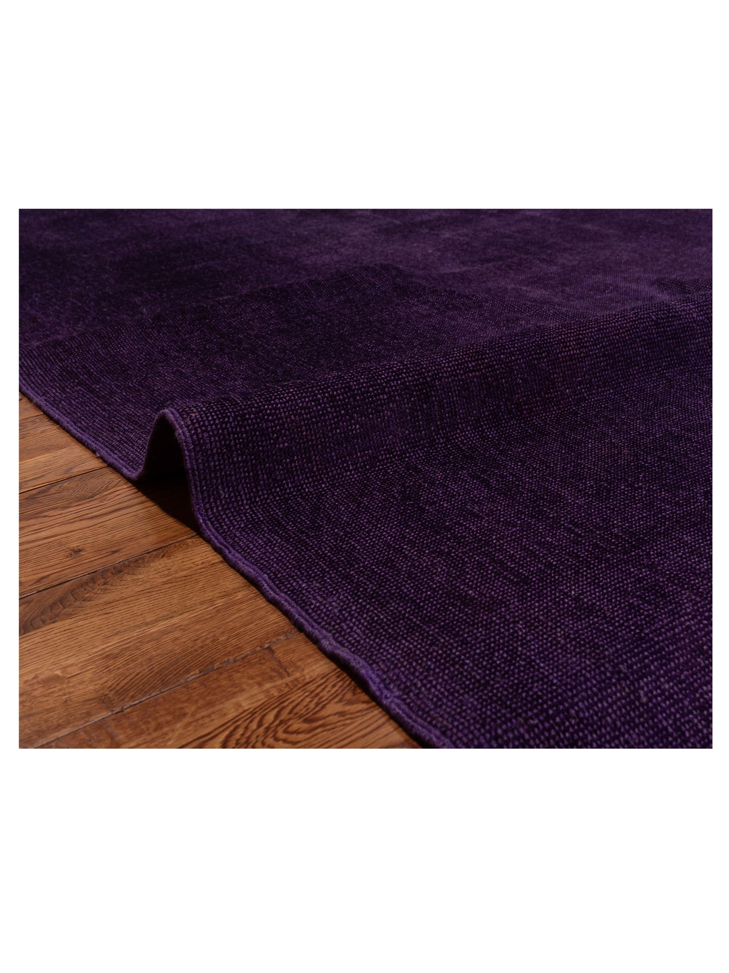 Vintage 97409 Purple 6.8x8.5 Hand Knotted Rug