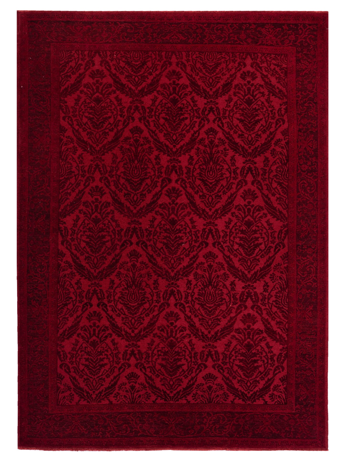 Pasha Vintage  Red  Contemporary