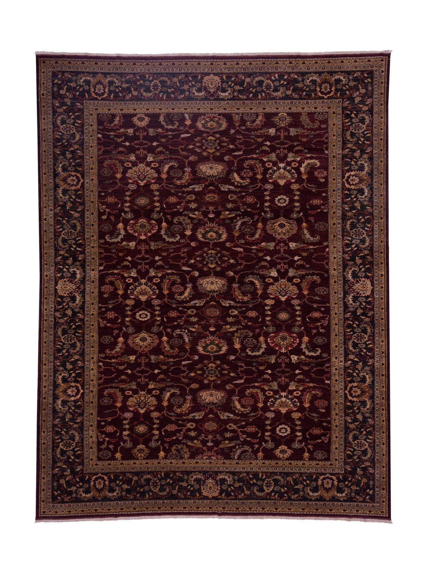 Pasha Narin Plum Charcoal Traditional