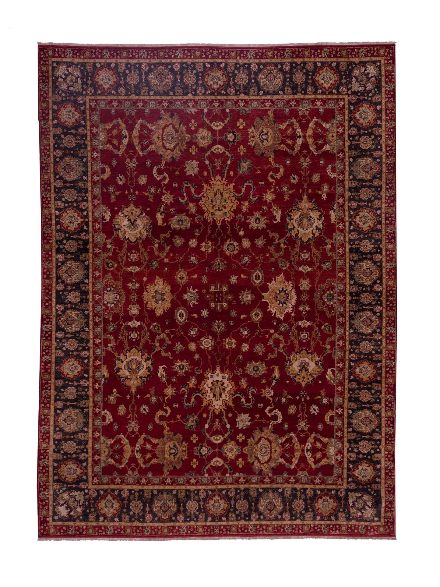 Pasha Firuze Red Charcoal Traditional