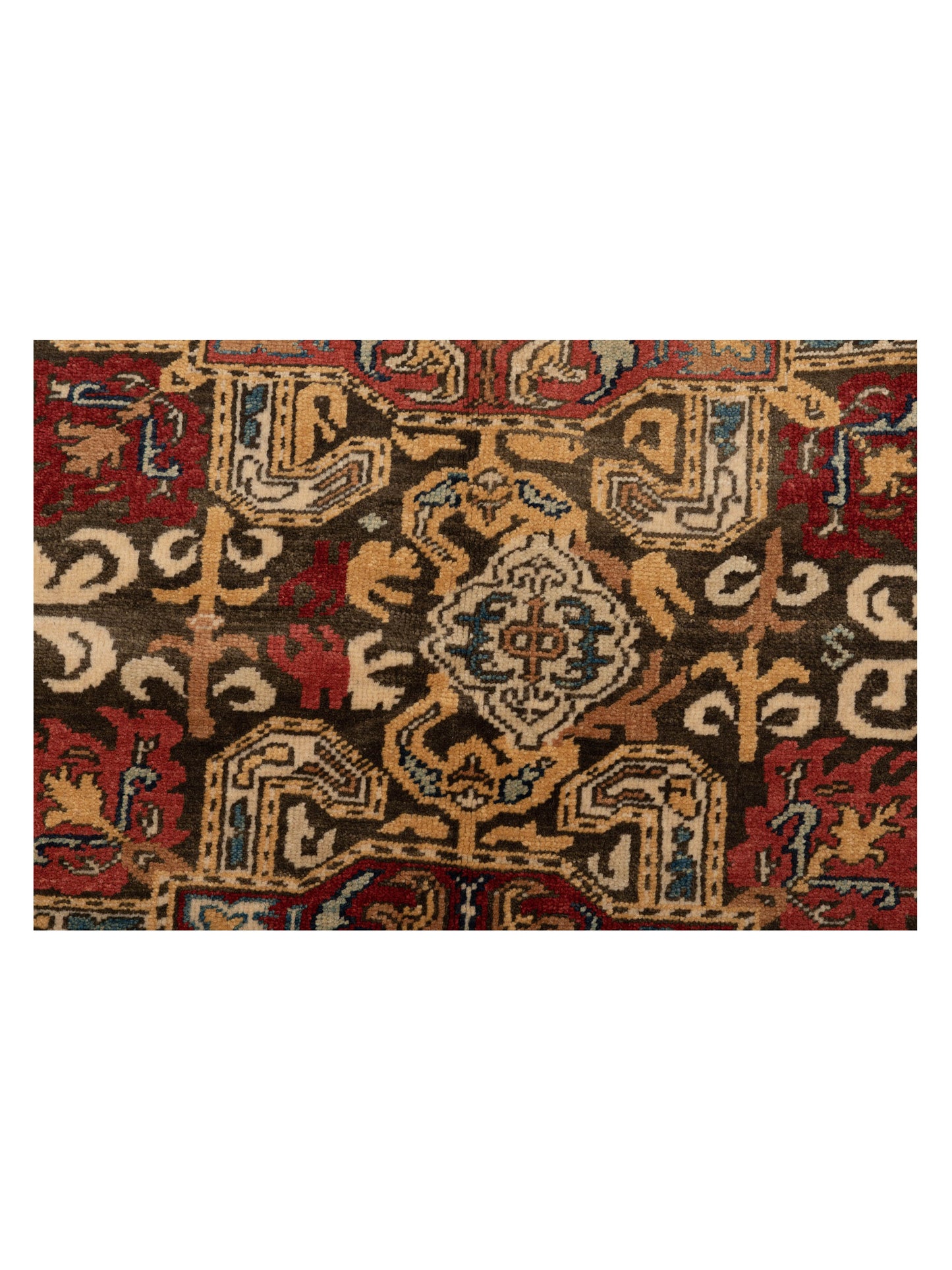 Antique Loom 98138 Multi 6.10x7.11 Hand Knotted Rug