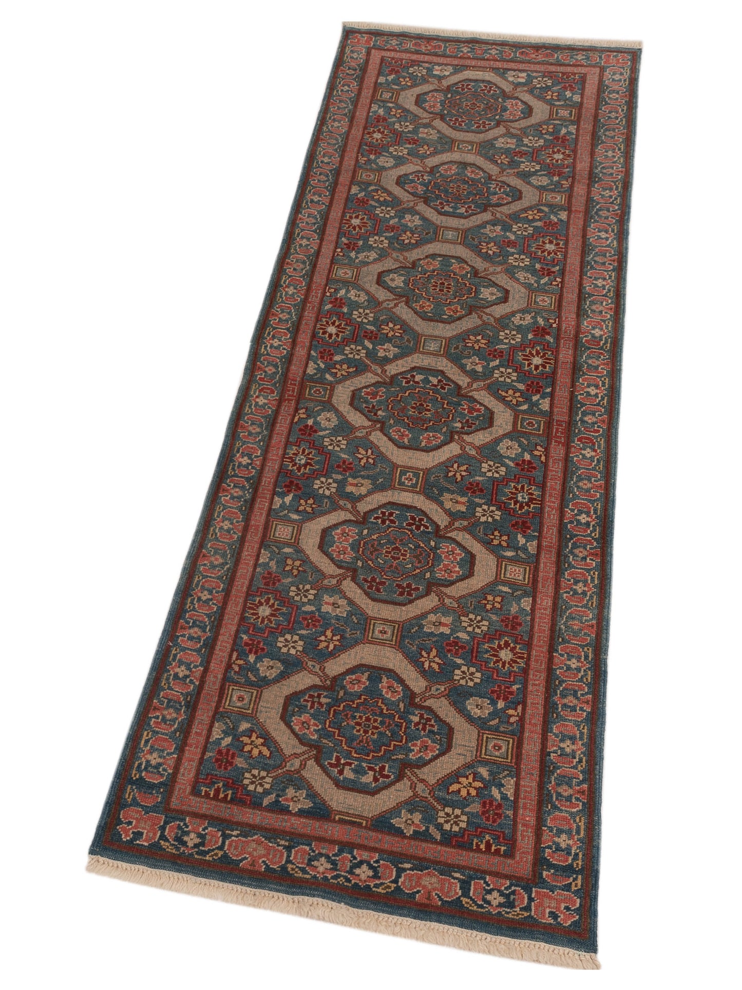 Antique Loom 98180 Blue 2.8x7.11 Hand Knotted Rug