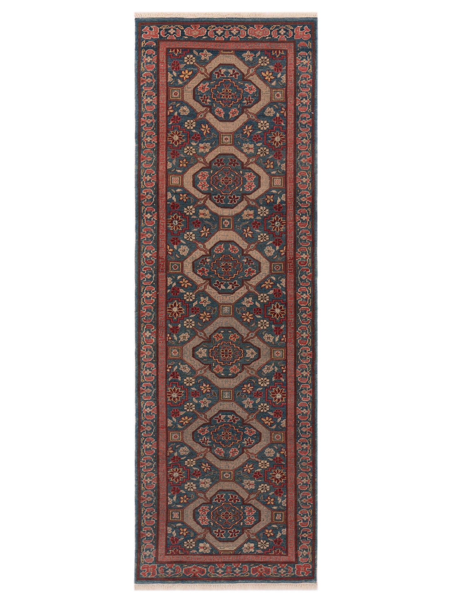 Pasha Antique Loom Blue Traditional
