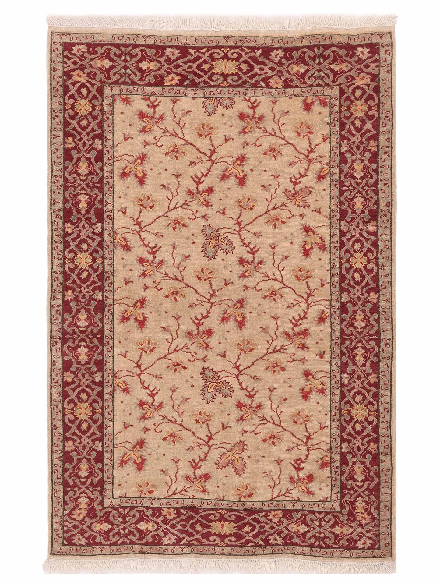 Pasha Antique Loom Beige Red Transitional