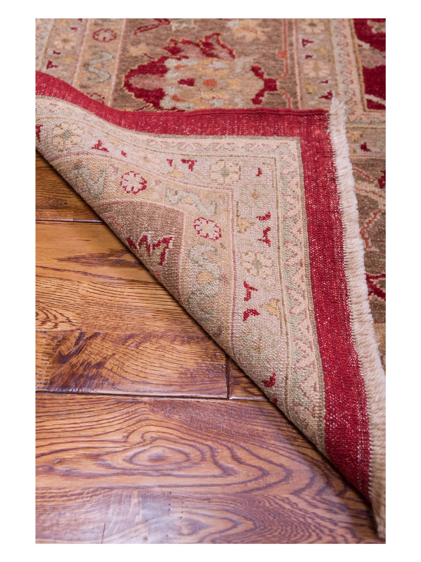 Yasemin Batu Red Brown 10.3x13.10 Hand Knotted Rug