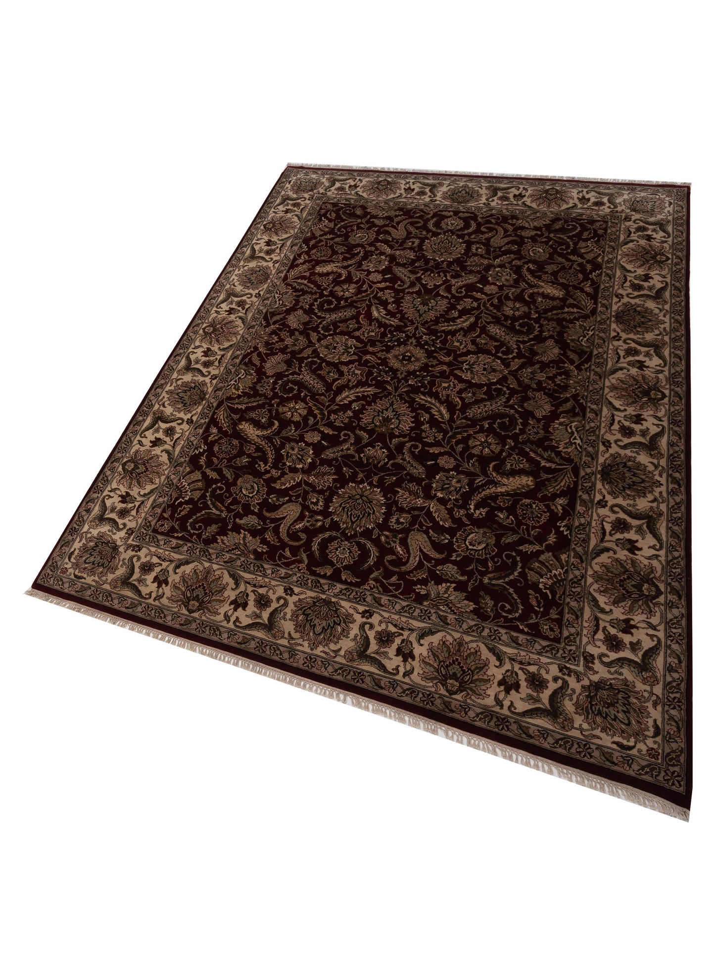 Royal 98661 Red Ivory 10x14.4 Hand Knotted Rug