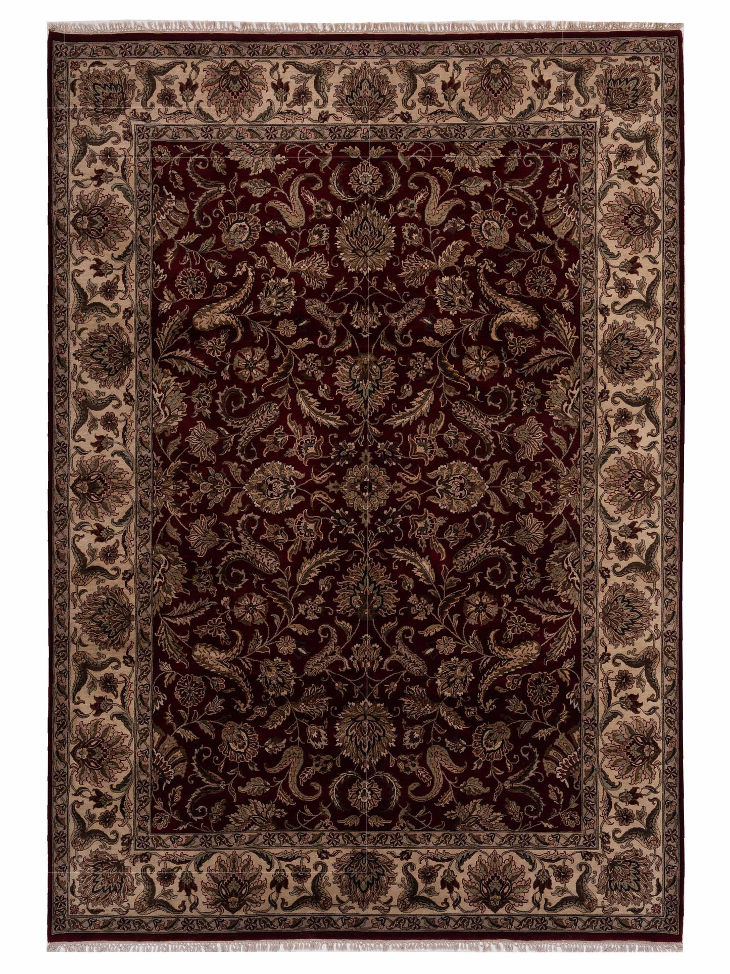 Rajpur Royal Red Ivory Traditional