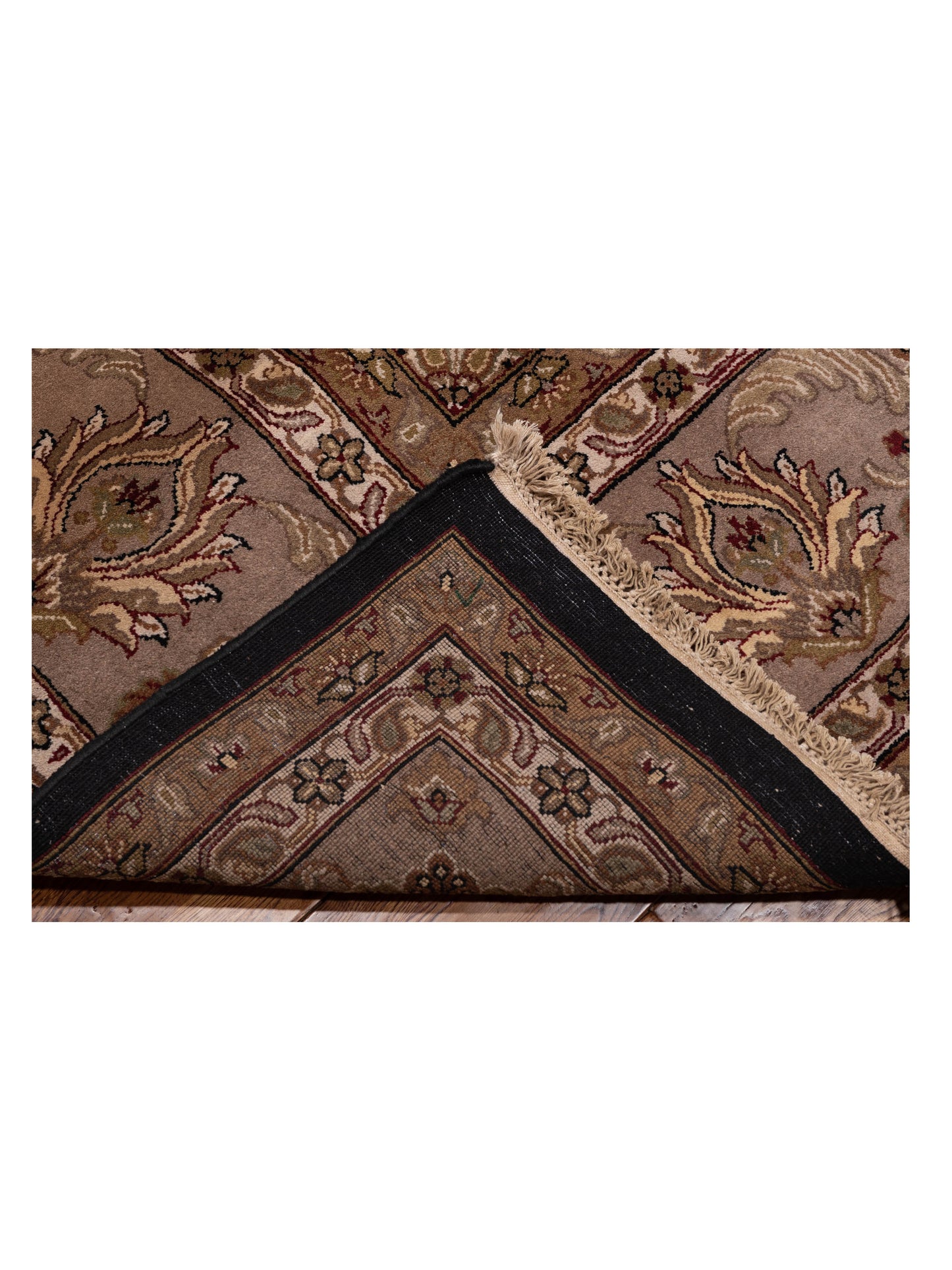 Royal 99022 Black Ivory 12x18.1 Hand Knotted Rug