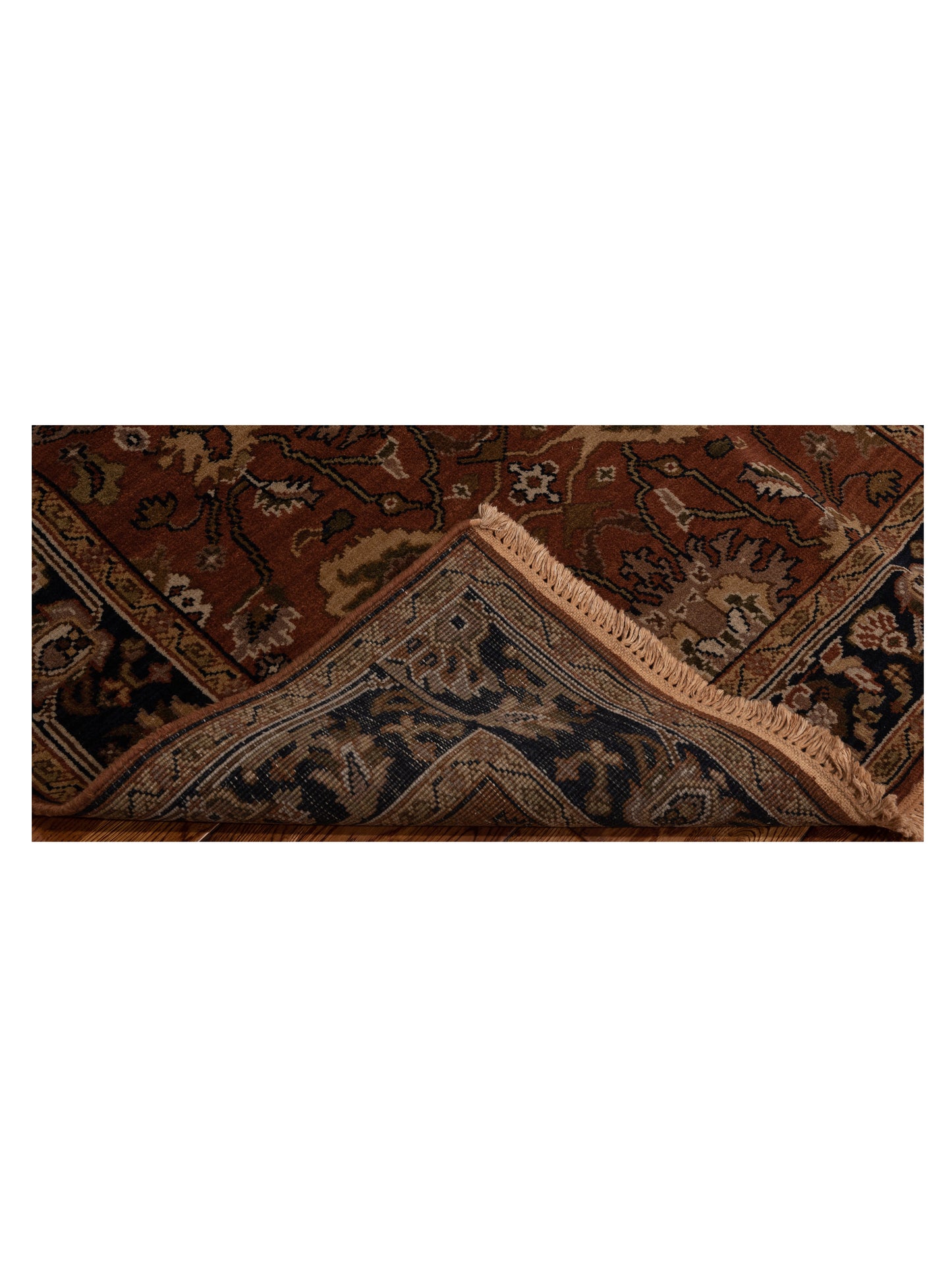 Lilac 103143 Brown Black 3.11x6 Hand Knotted Rug