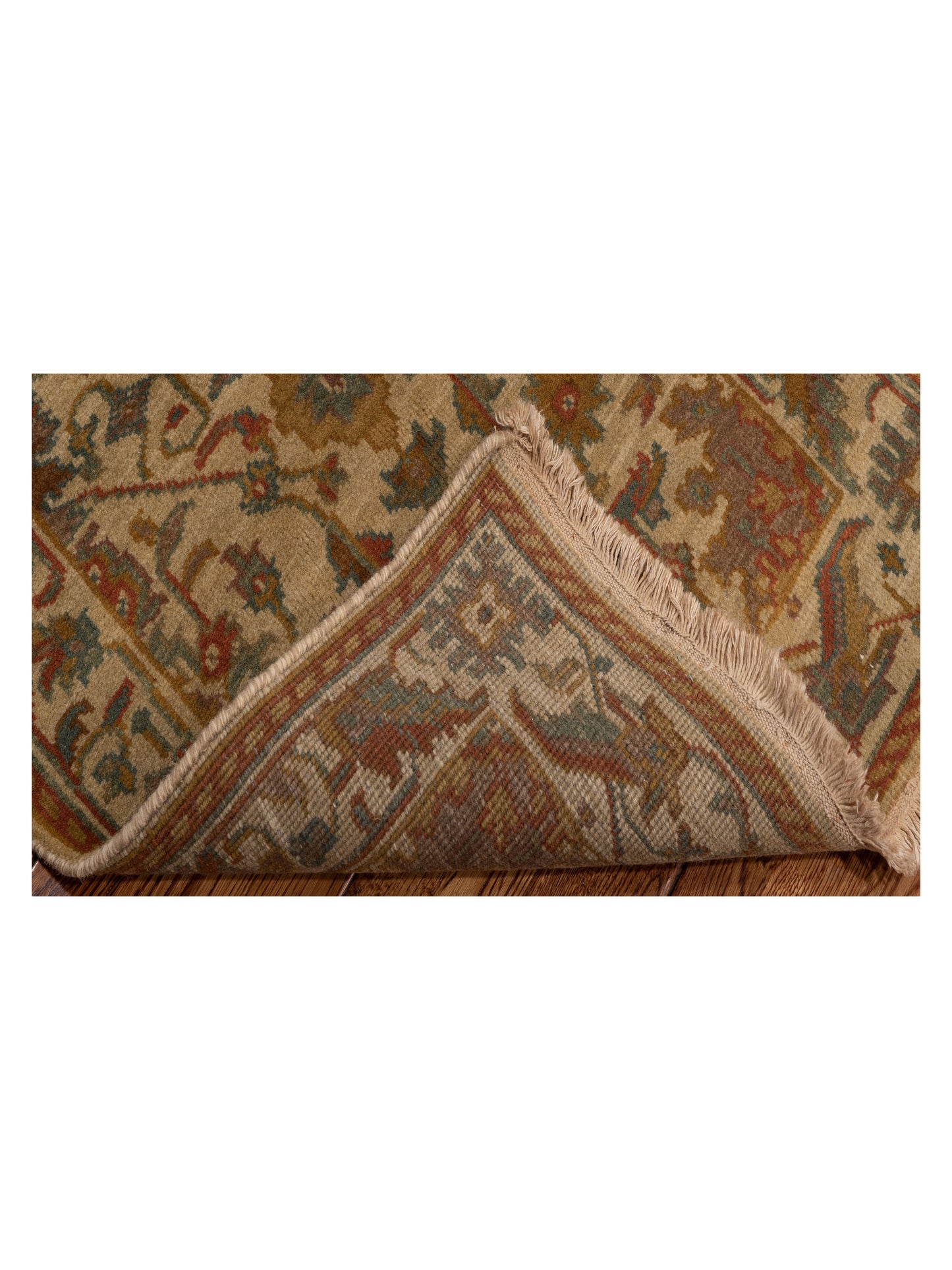Lilac 103183 Beige Beige 2.3x4.6 Hand Knotted Rug