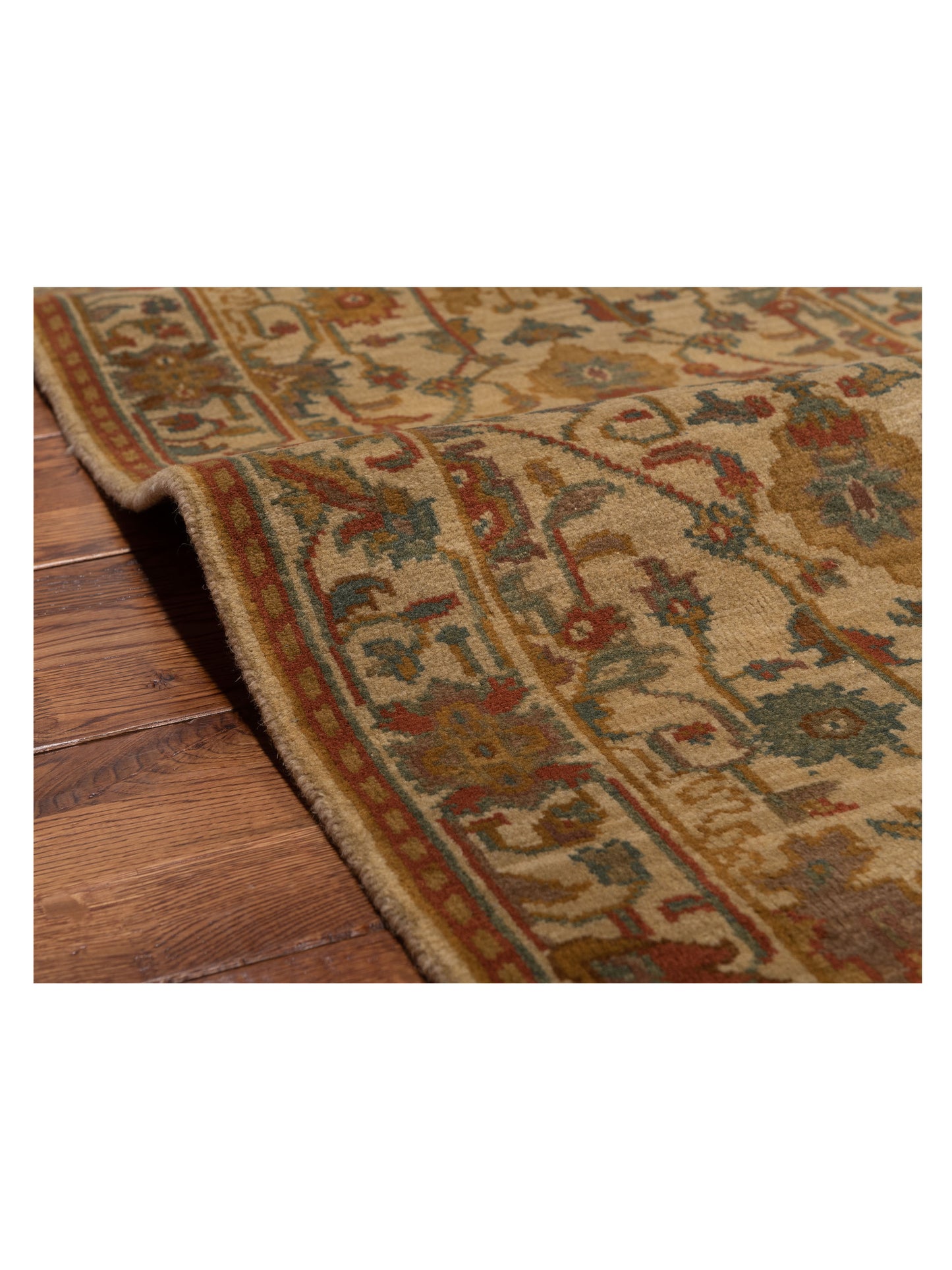Lilac 103183 Beige Beige 2.3x4.6 Hand Knotted Rug