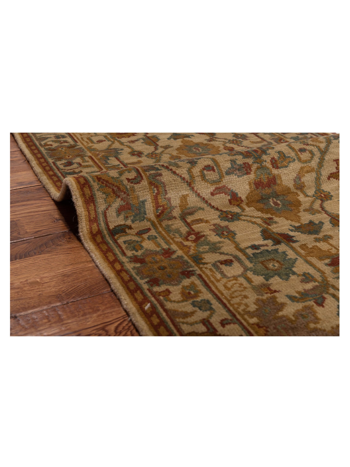 Lilac 103184 Beige Beige 2.3x4.6 Hand Knotted Rug