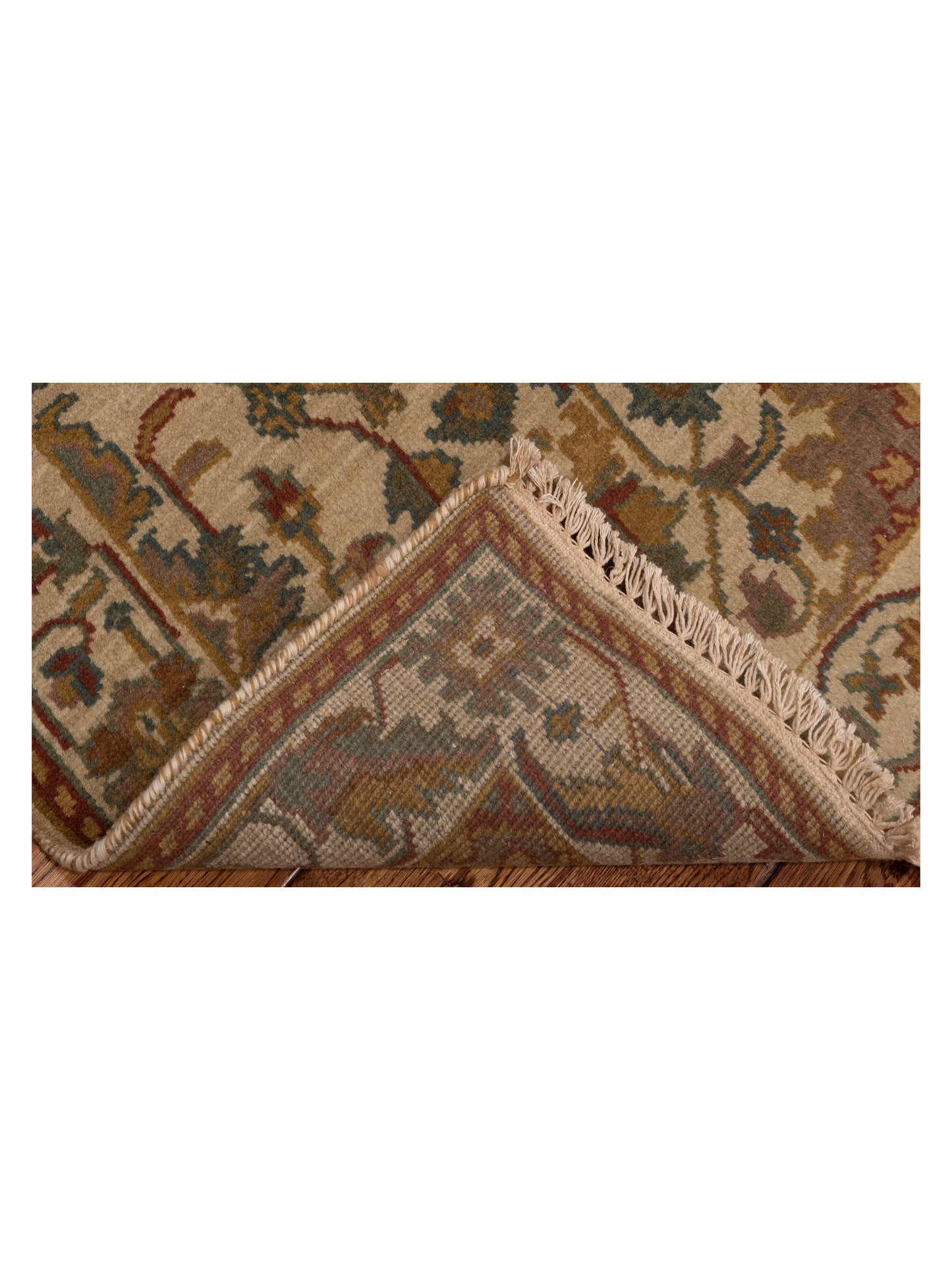 Lilac 103185 Beige Beige 2.3x4.6 Hand Knotted Rug
