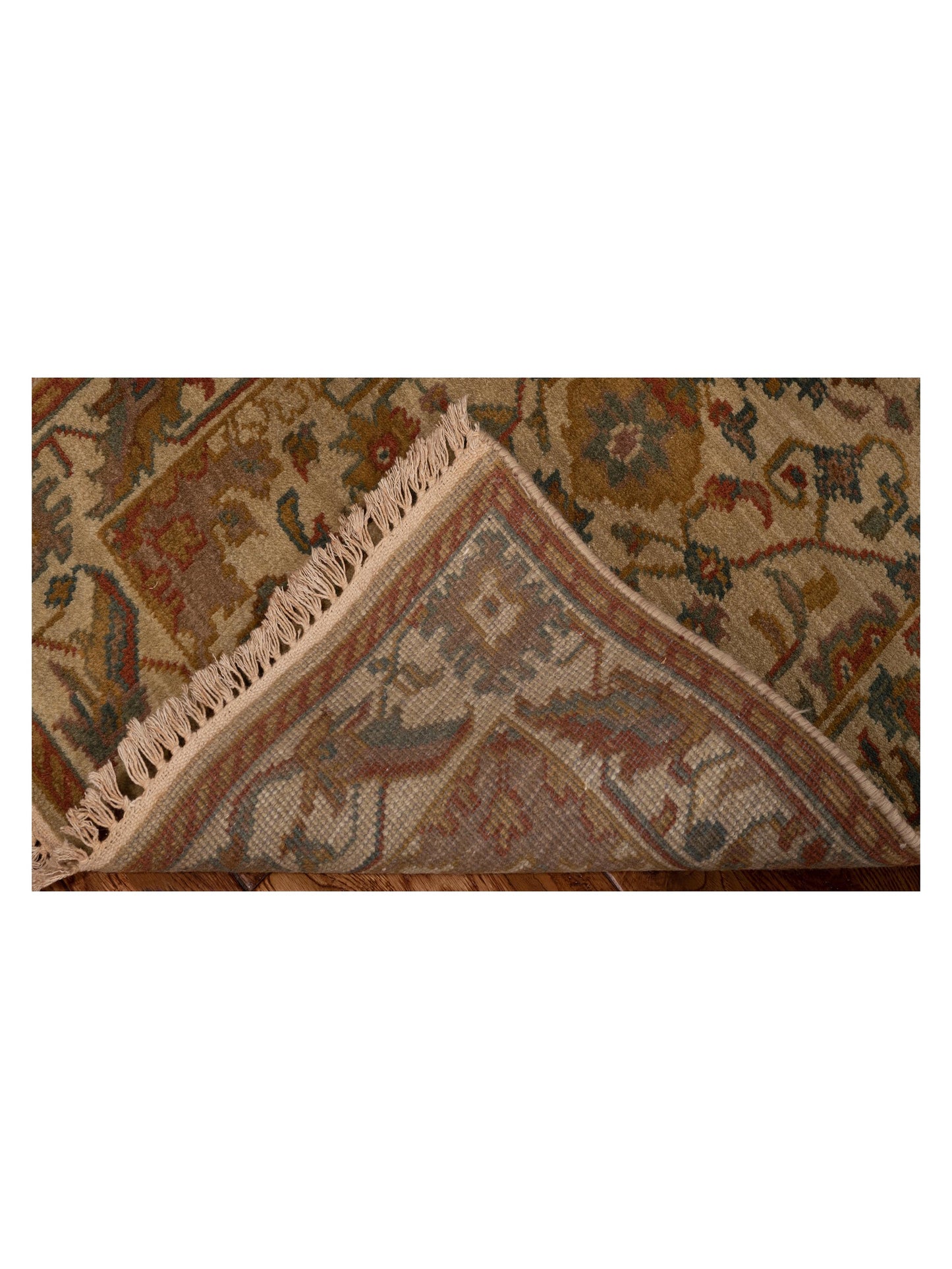 Lilac 103194 Beige Beige 2.3x4.6 Hand Knotted Rug