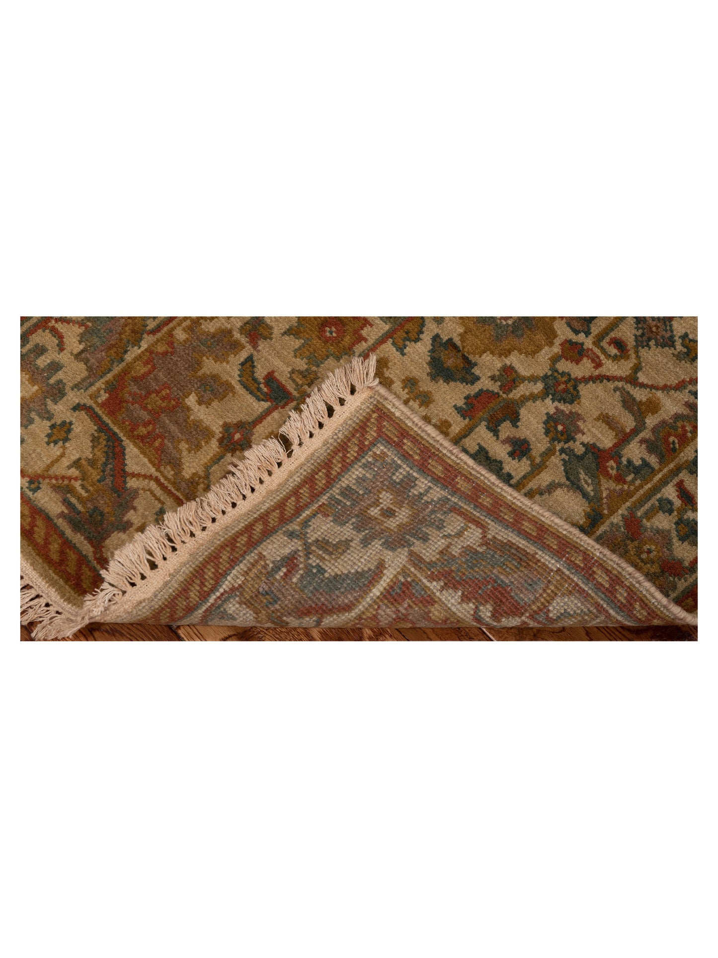Lilac 103195 Beige Beige 2.3x4.6 Hand Knotted Rug