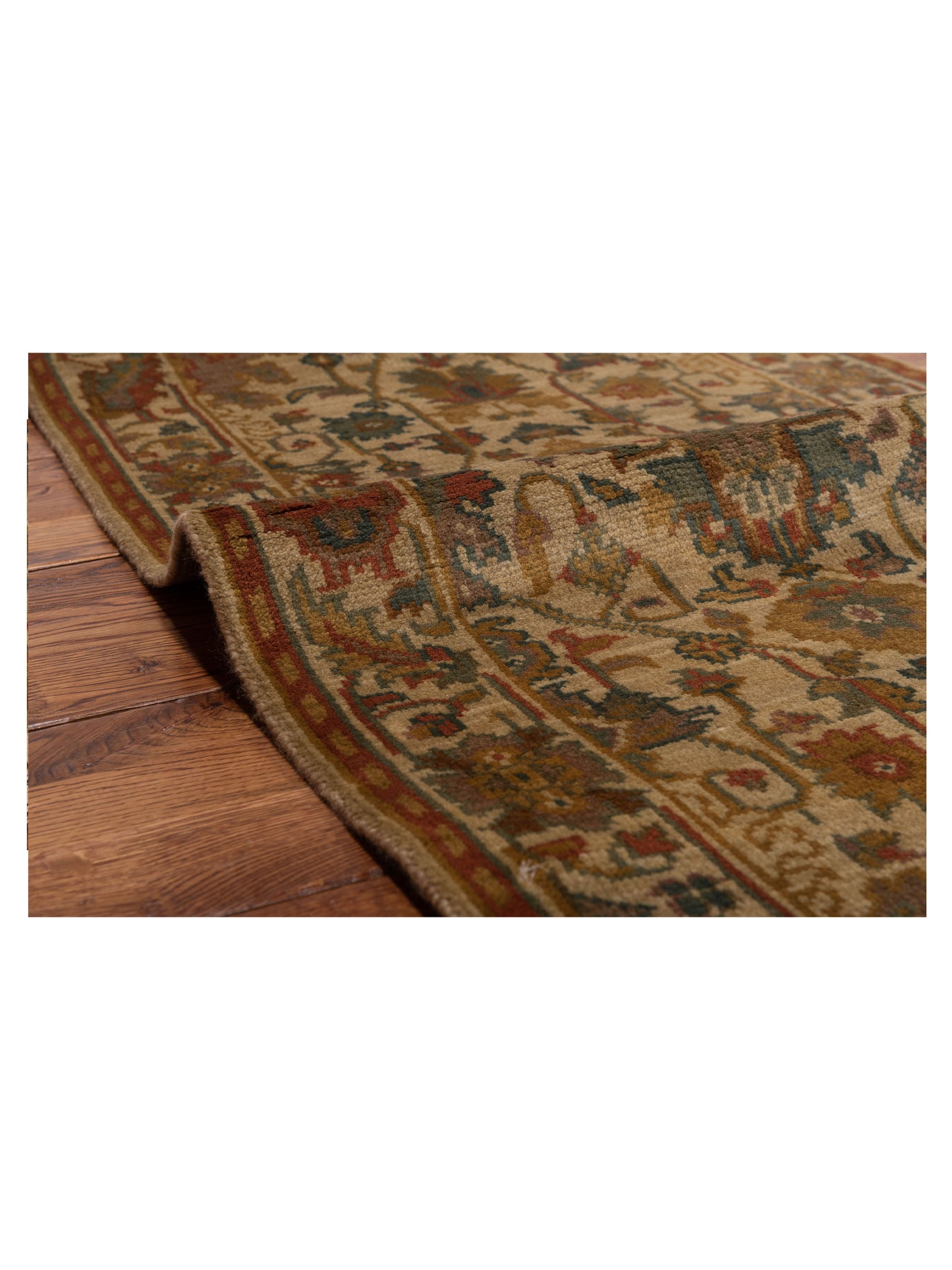 Lilac 103195 Beige Beige 2.3x4.6 Hand Knotted Rug