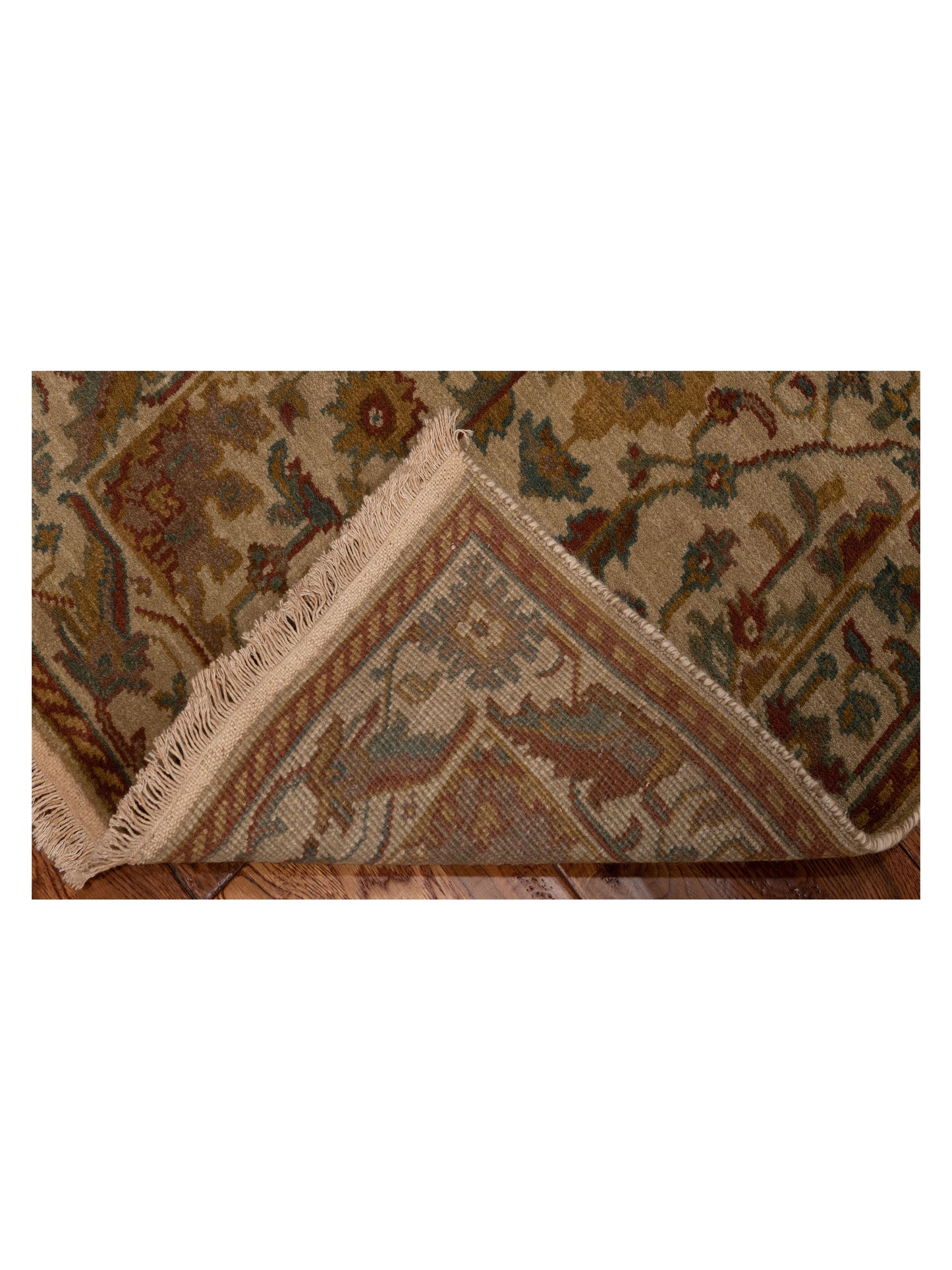 Lilac 103196 Beige Beige 2.3x4.6 Hand Knotted Rug