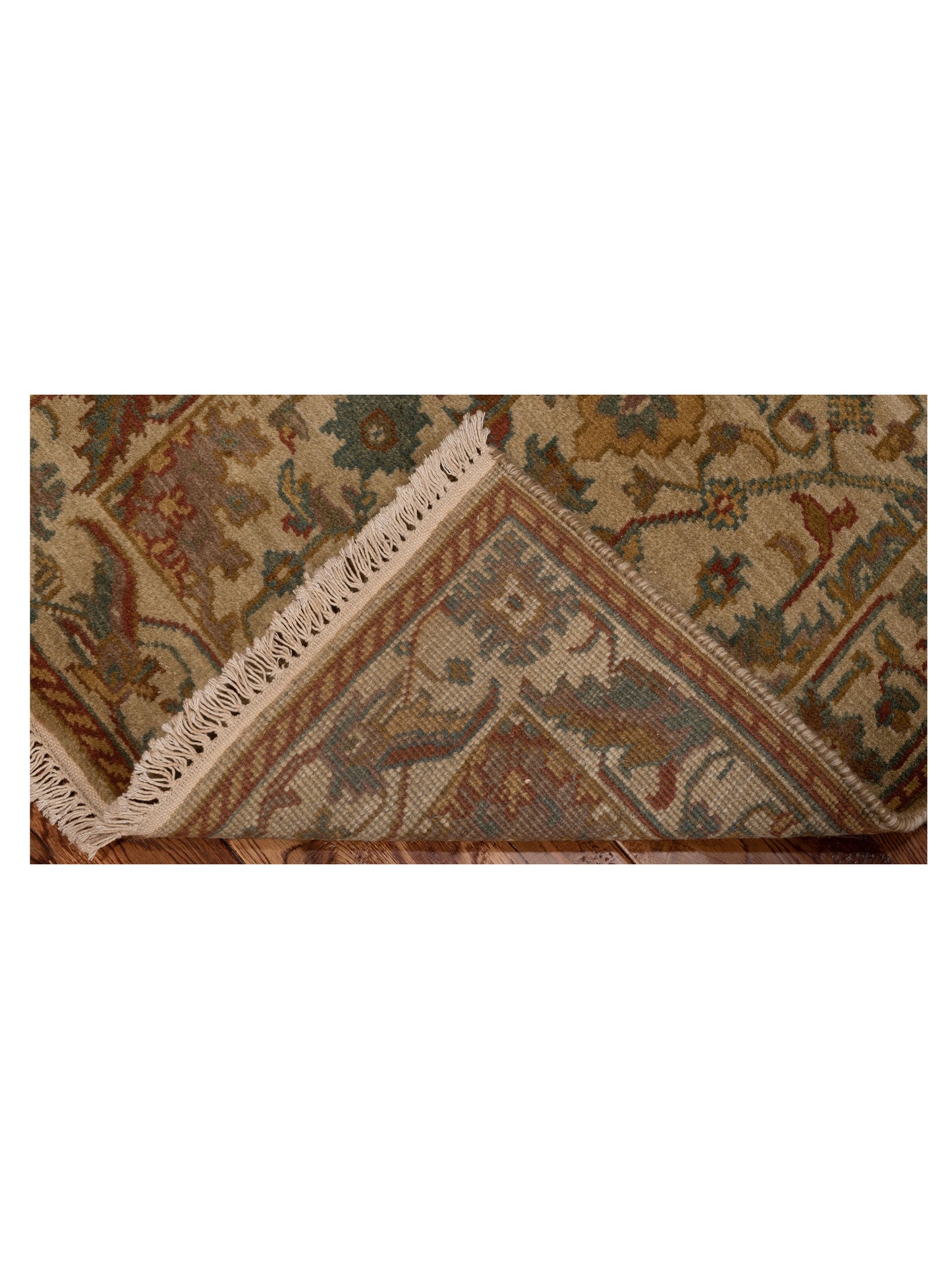 Lilac 103198 Beige Beige 2.3x4.6 Hand Knotted Rug