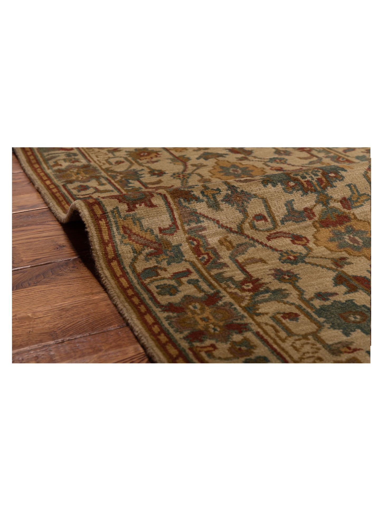 Lilac 103198 Beige Beige 2.3x4.6 Hand Knotted Rug