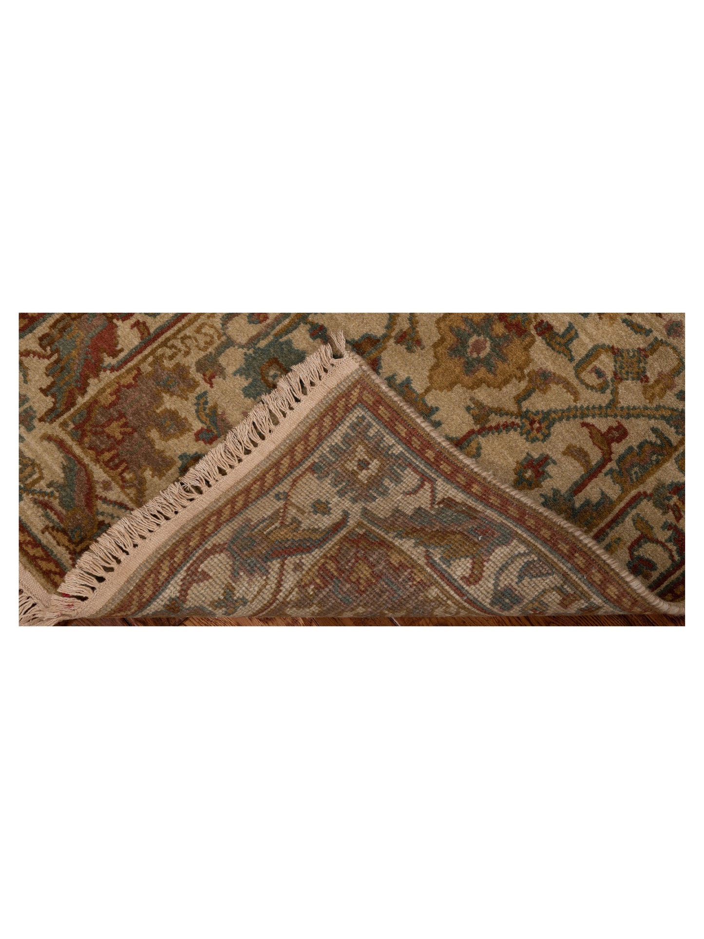 Lilac 103199 Beige Beige 2.3x4.6 Hand Knotted Rug