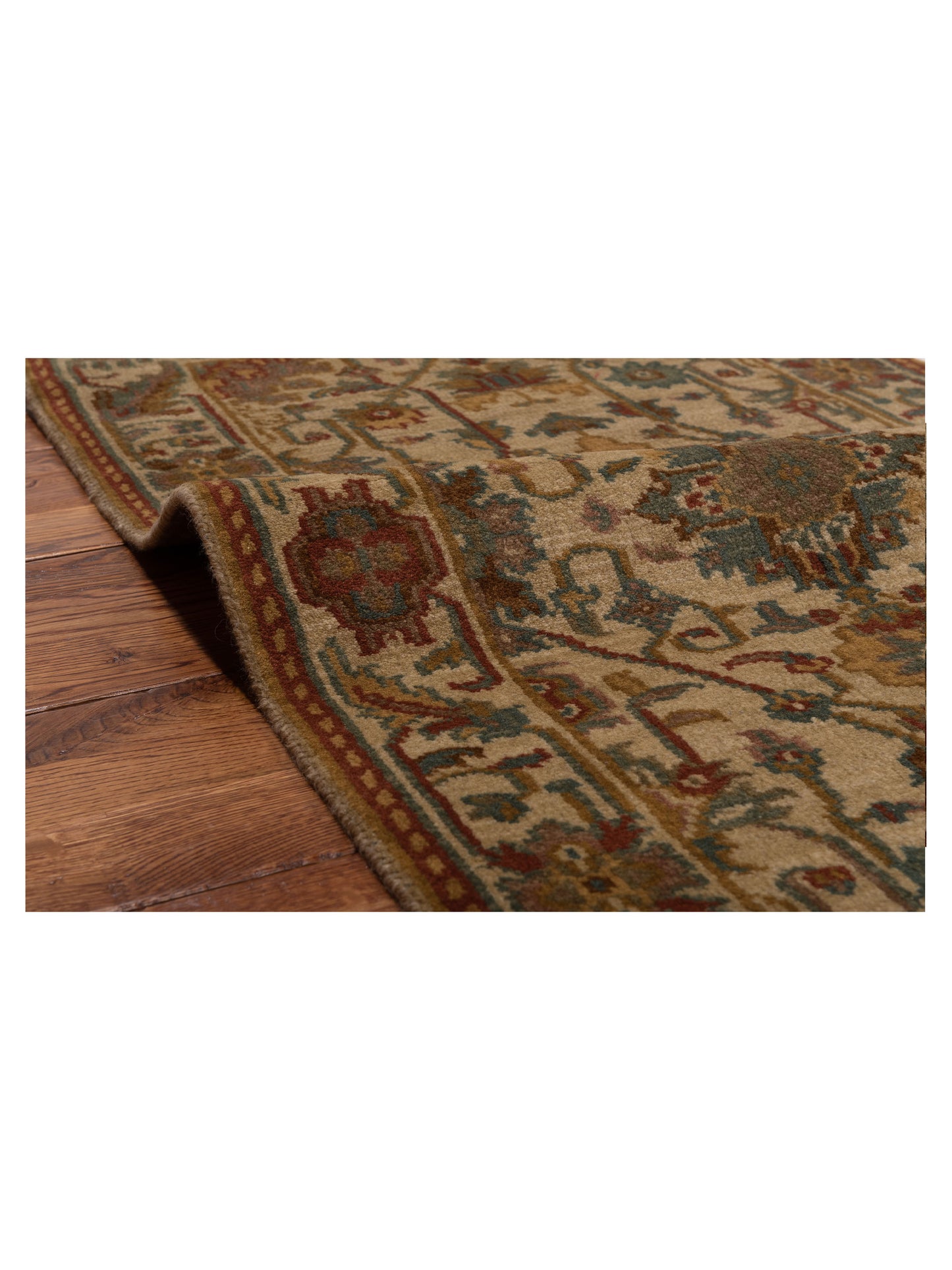 Lilac 103199 Beige Beige 2.3x4.6 Hand Knotted Rug