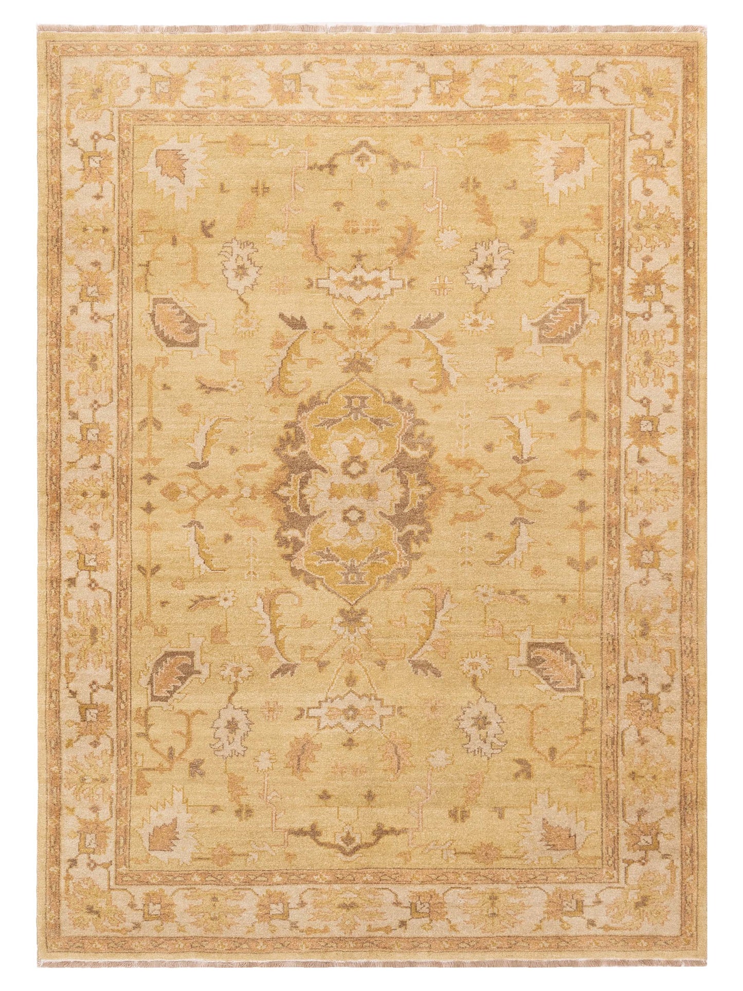 Rajpur Lilac Yellow Ivory Traditional
