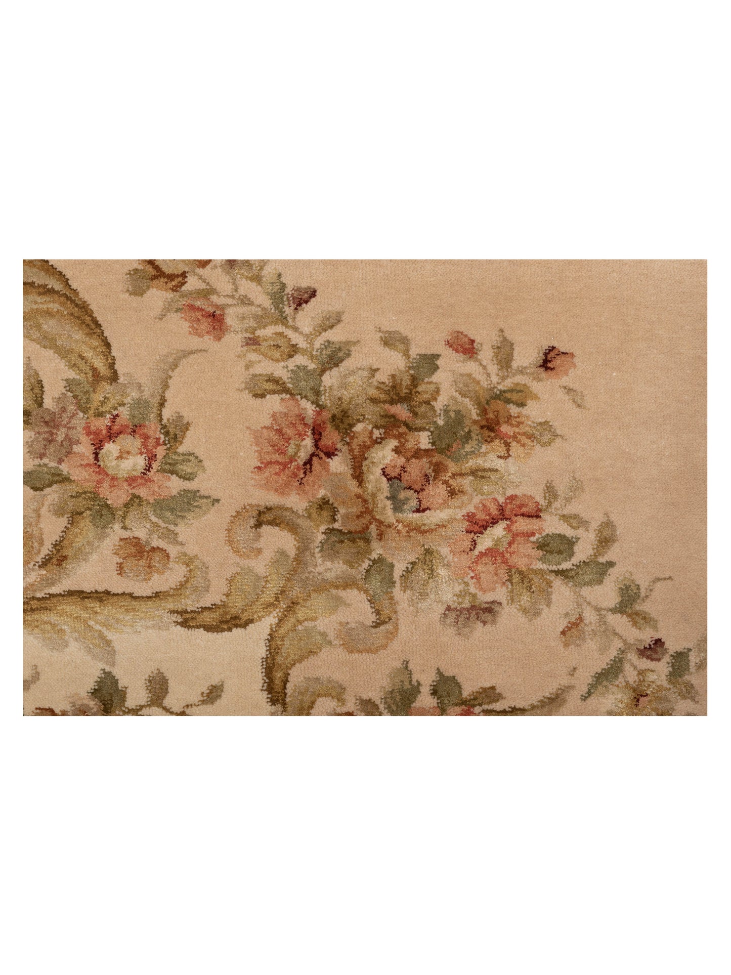 Imperial Silk 103794 Beige Beige 8.2x10.2 Hand Knotted Rug