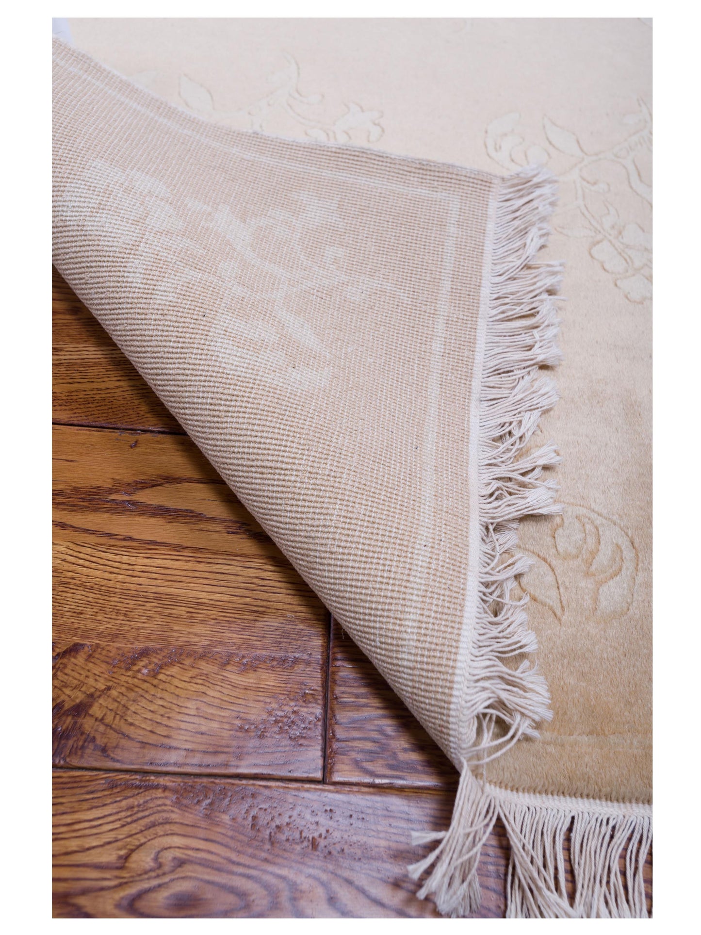 Himalayan 103841 Beige 4.1x5.10 Hand Knotted Rug
