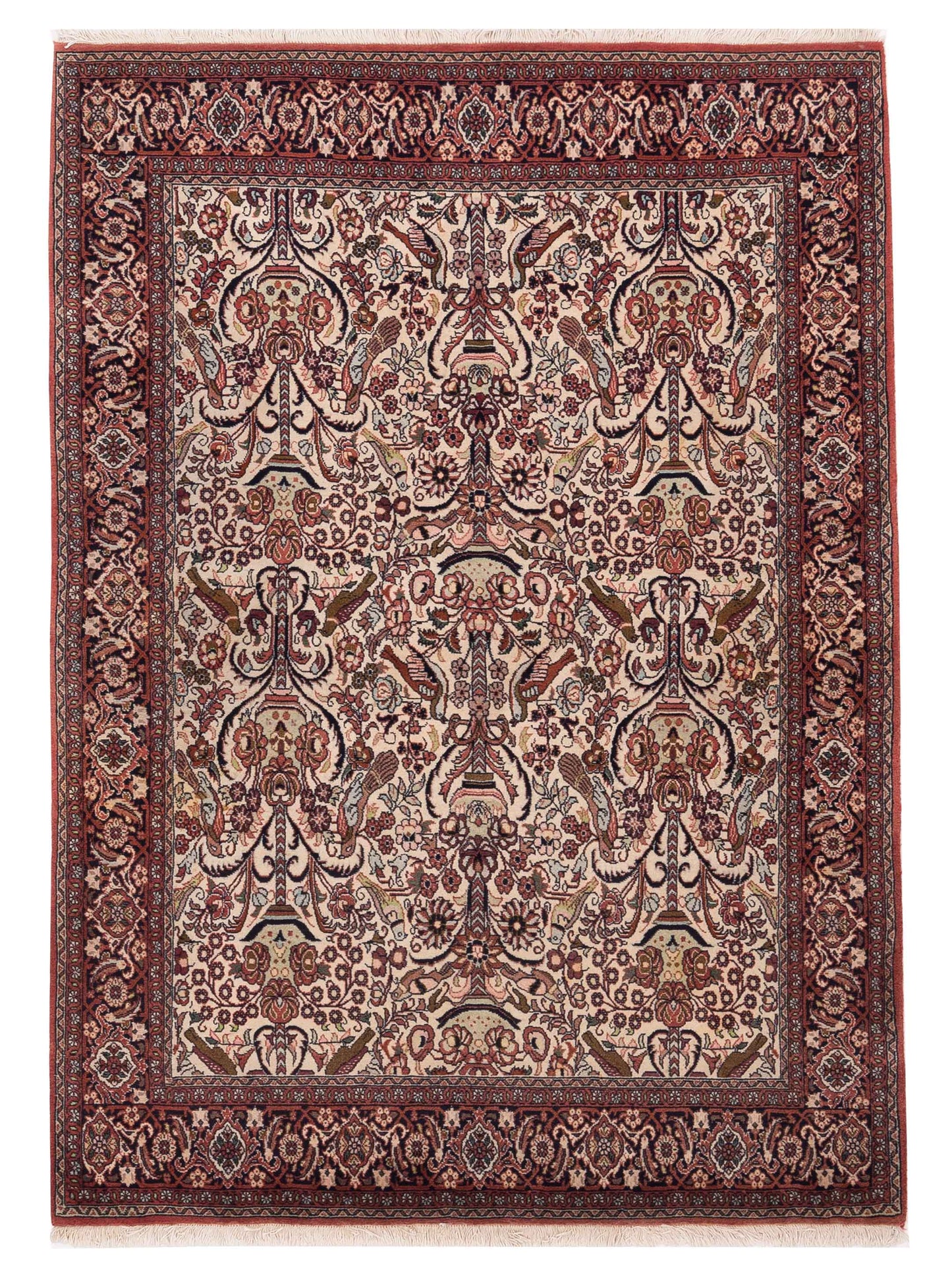 Pasha Antique Heirloom Ivory Black Traditional