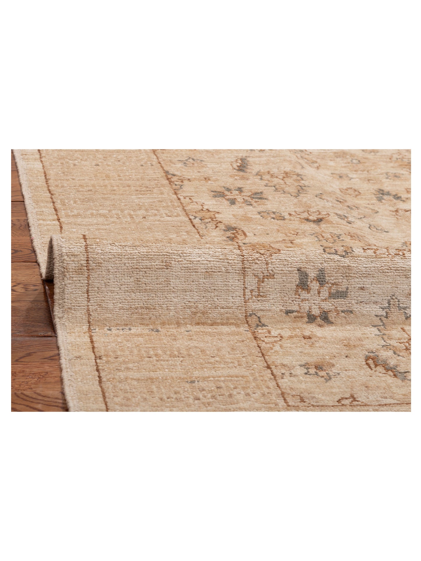 Laila 103849 Ivory Gold 4x5.10 Hand Knotted Rug