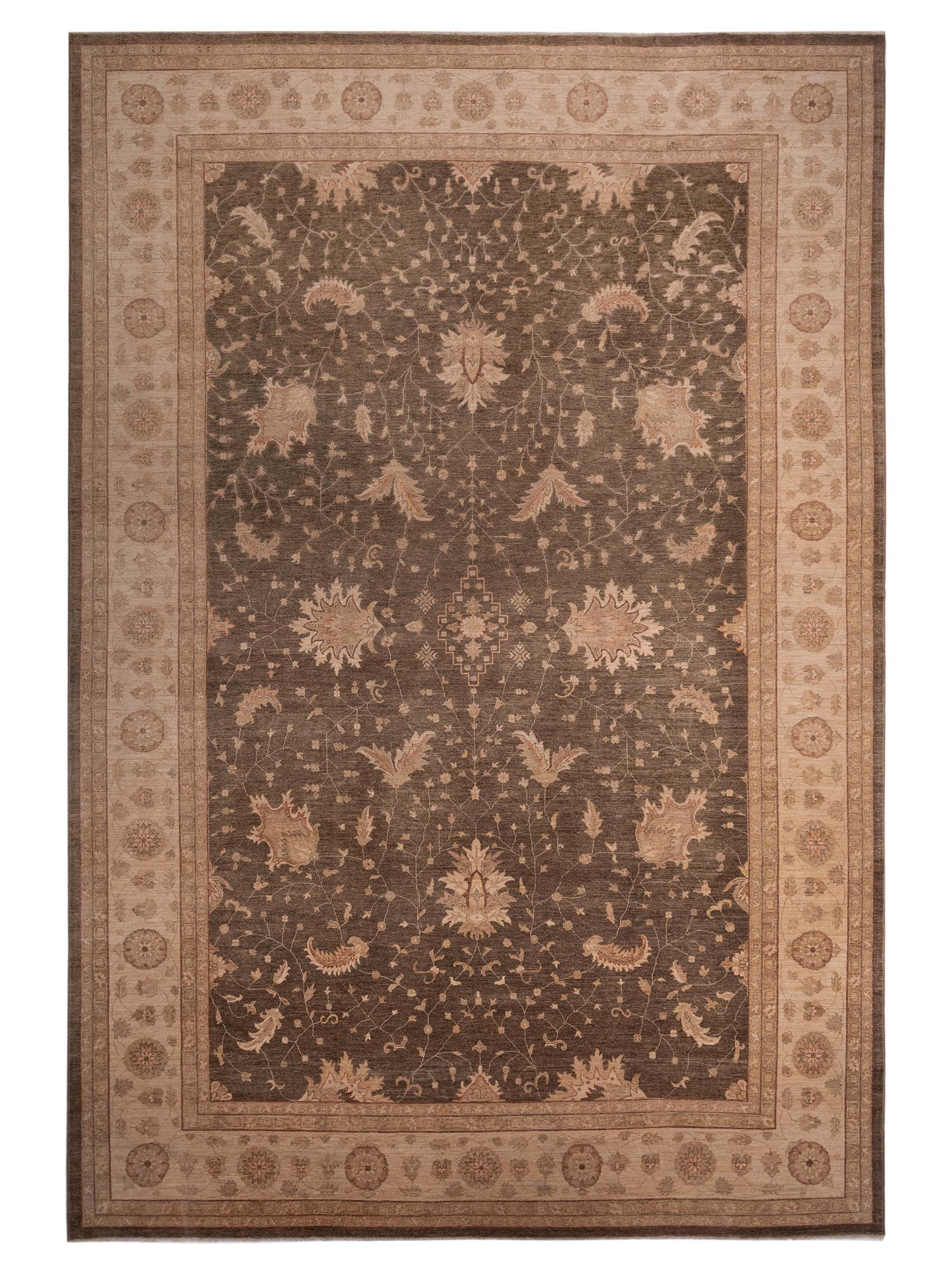 Pasha Sultan Green Ivory Traditional
