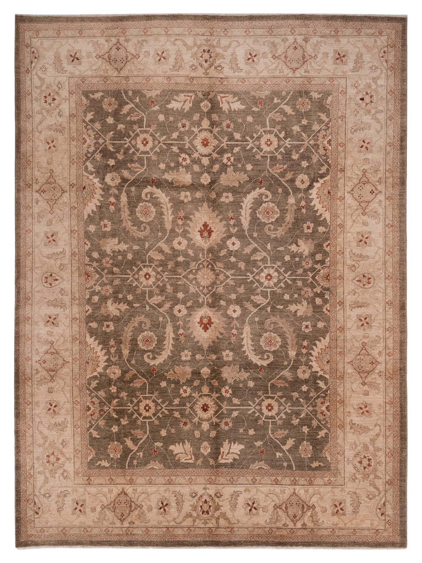 Pasha Sultan Green Ivory Traditional
