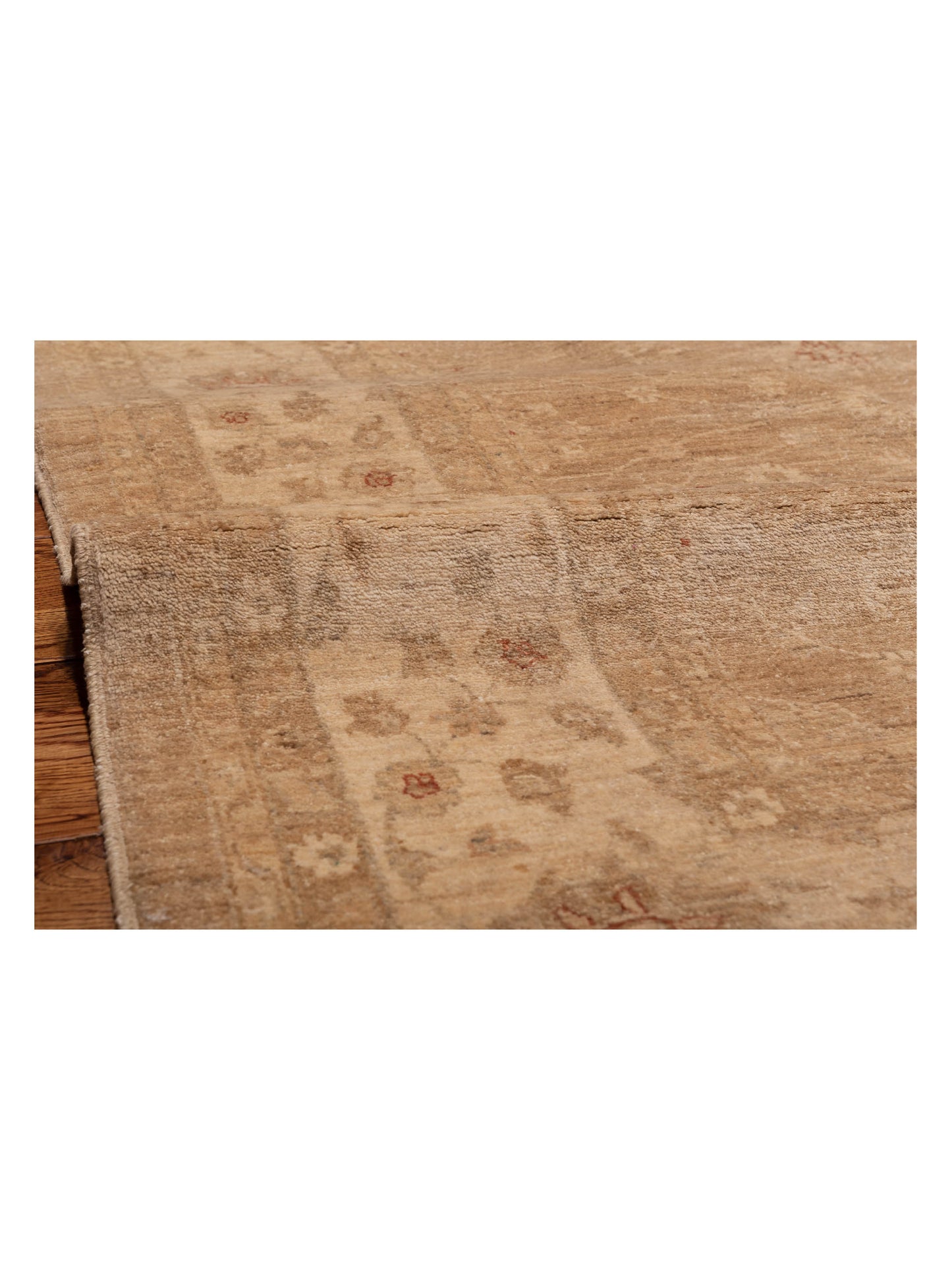 Sultan 104290 Brown Ivory 8.1x9.7 Hand Knotted Rug